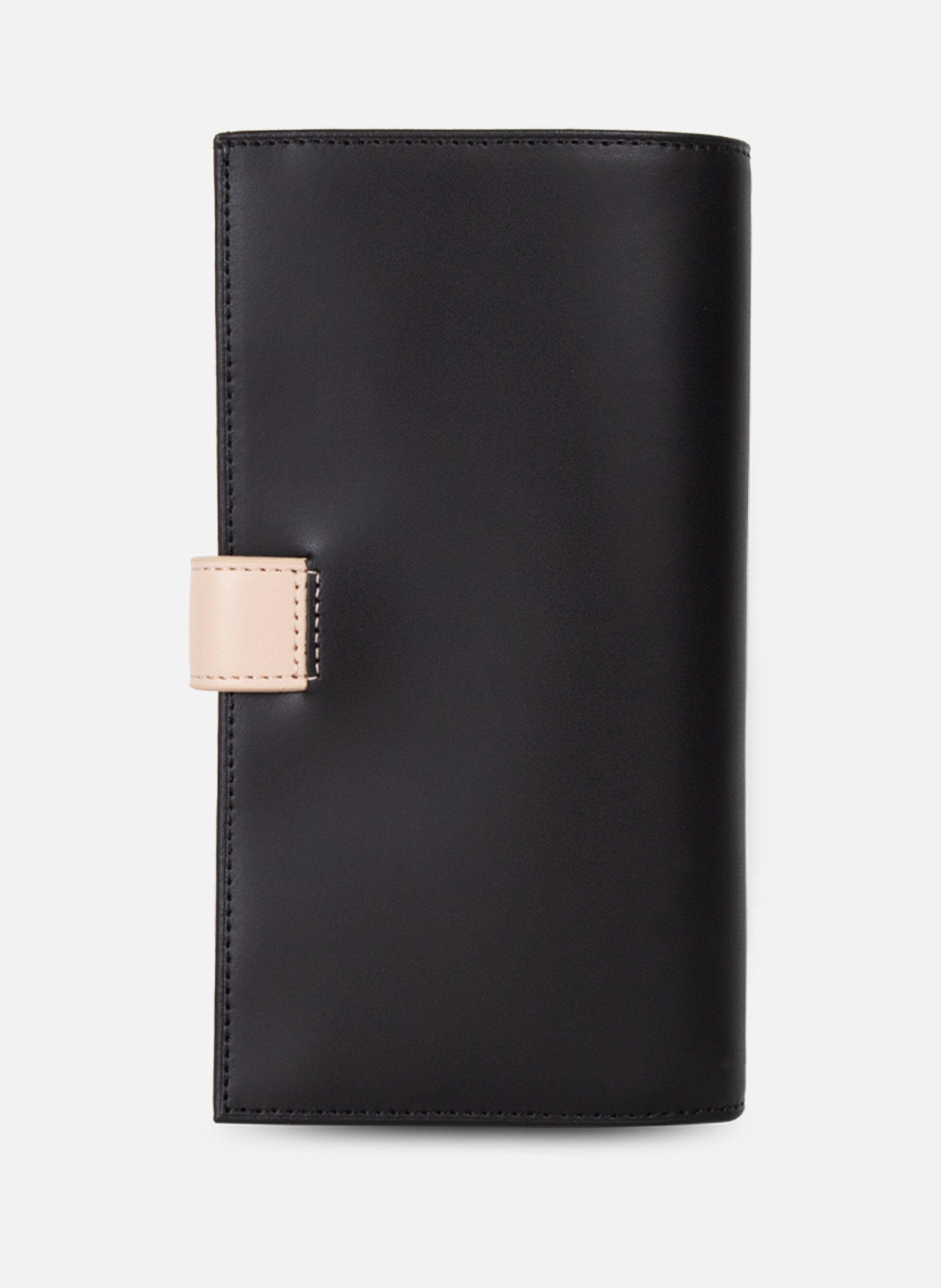 Checkbook holder - smooth LANCASTER Black