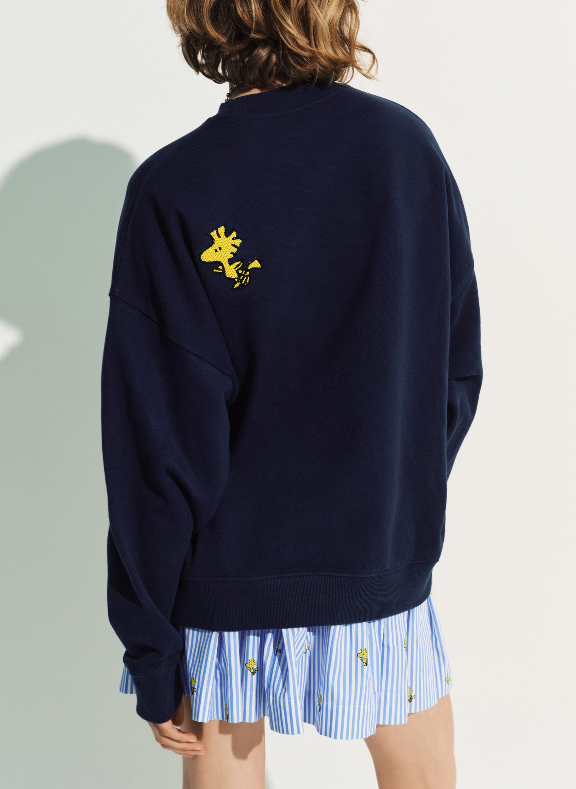 Sweat col rond en coton jumbrella ESSENTIEL ANTWERP Bleu