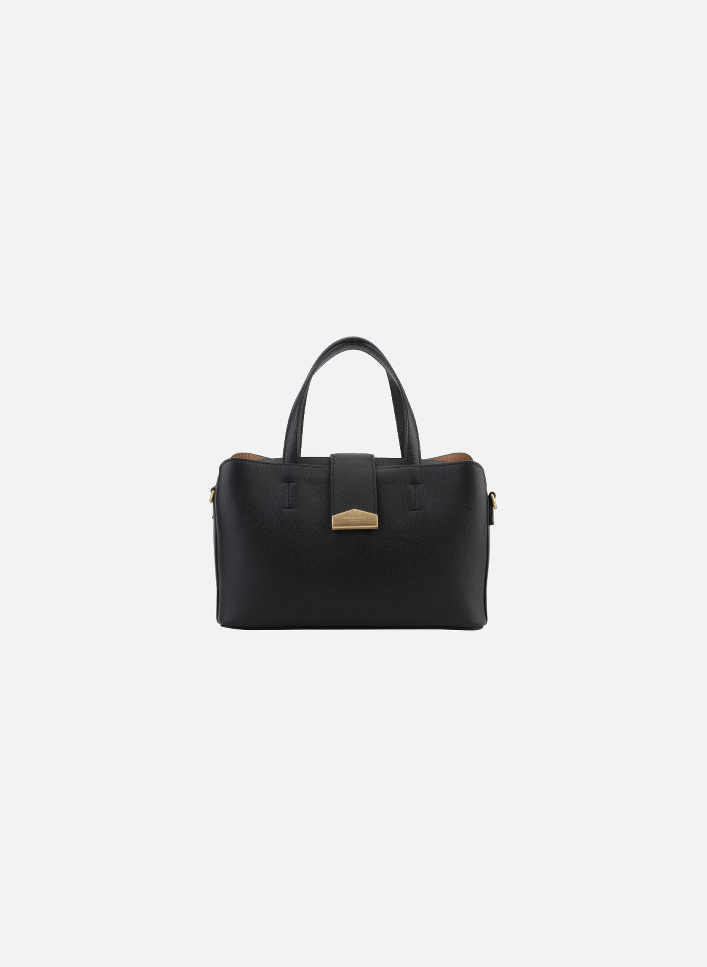 Cavalcade | sac à main mm en cuir de vachette POURCHET Noir