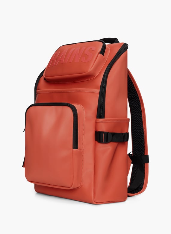 rains backpack orange Rains Rolltop Rucksack Large in Black for $175 Texel cargo backpack waterproof backpack