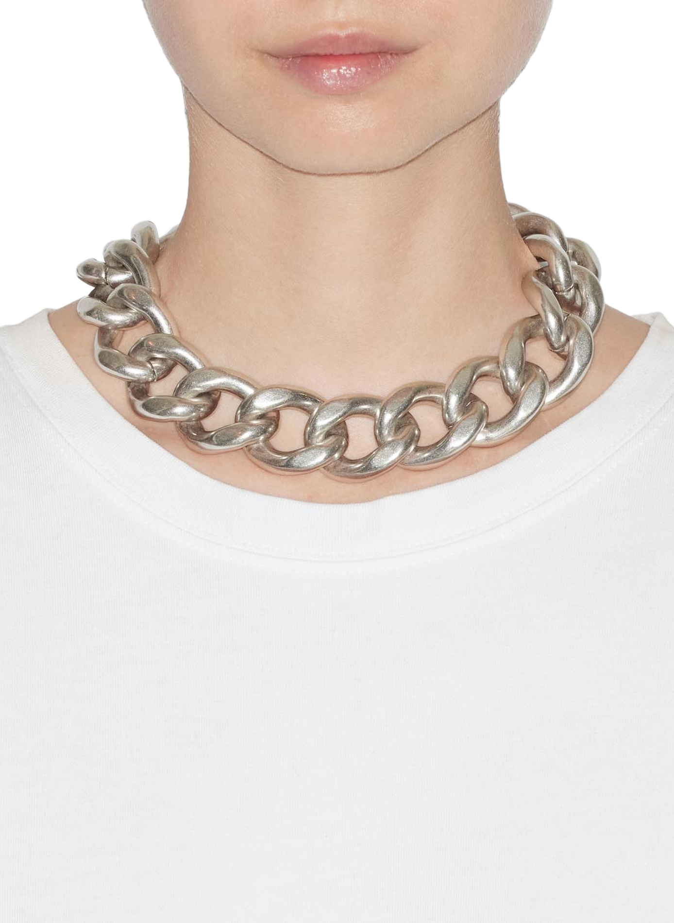 Halskette Oversize-Kette ISABEL MARANT Silber