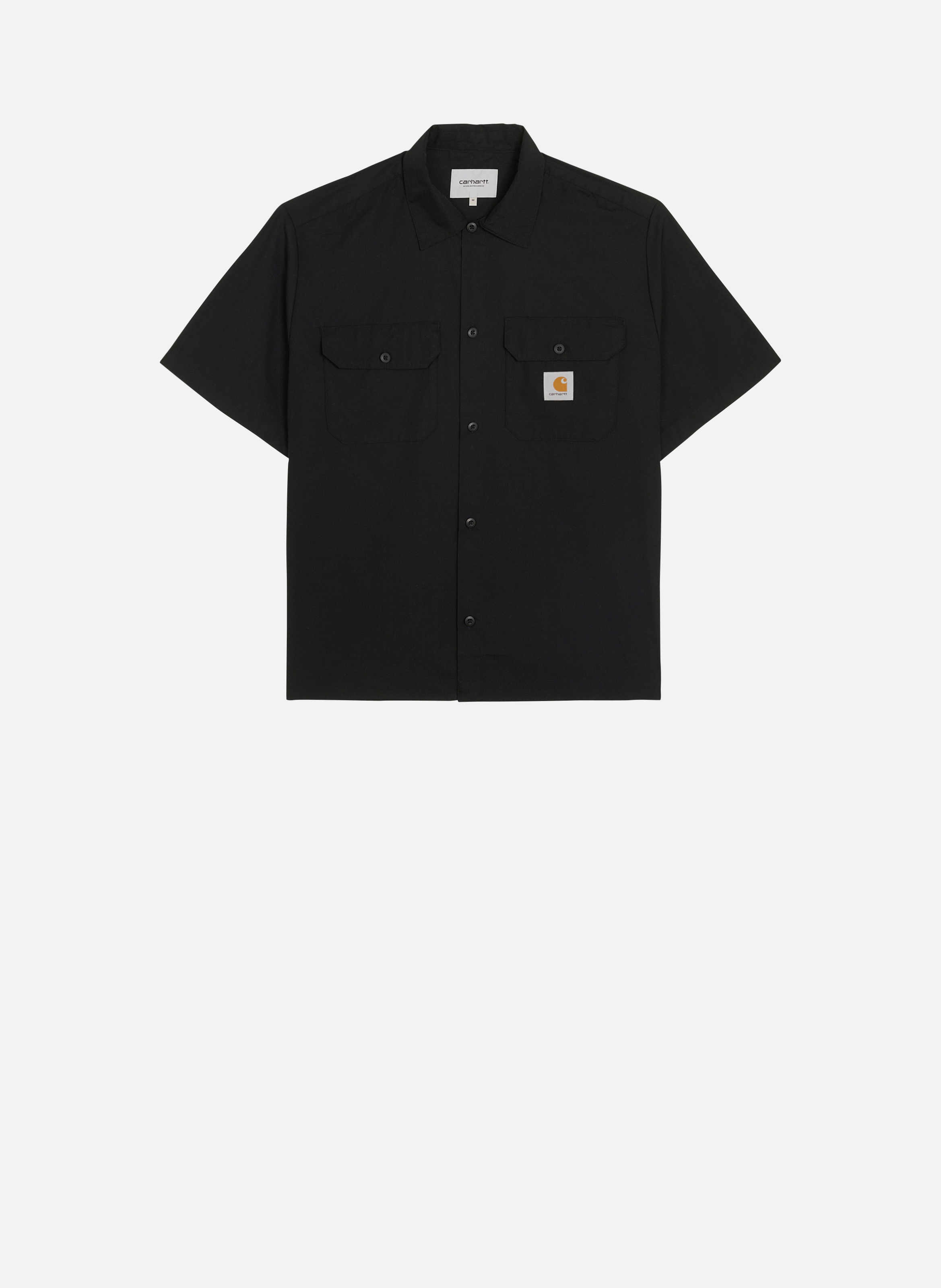 Chemise s/s craft shirt CARHARTT WIP Noir
