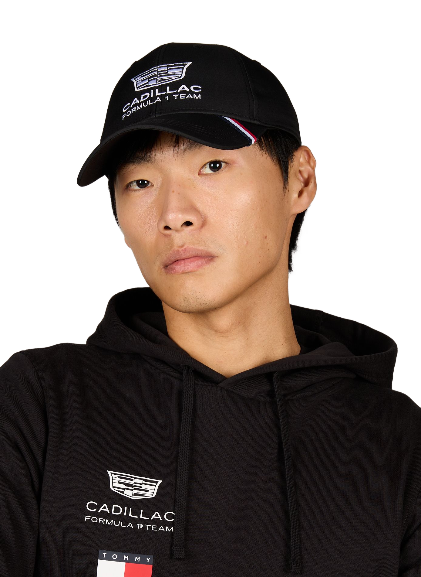 Adjustable embroidered cap TOMMY HILFIGER Black
