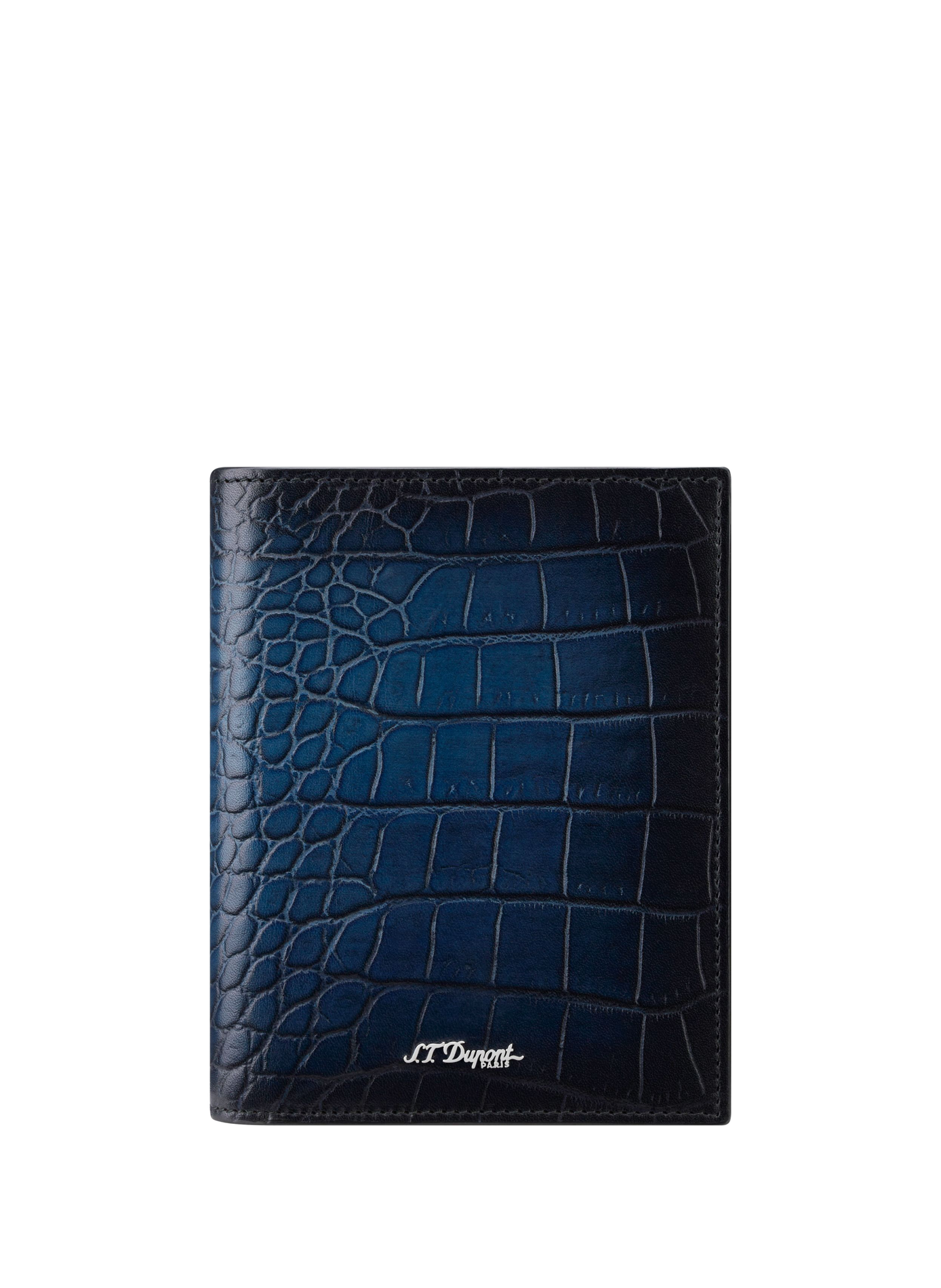 Atelier Leder Geldbörse S.T. DUPONT Blau