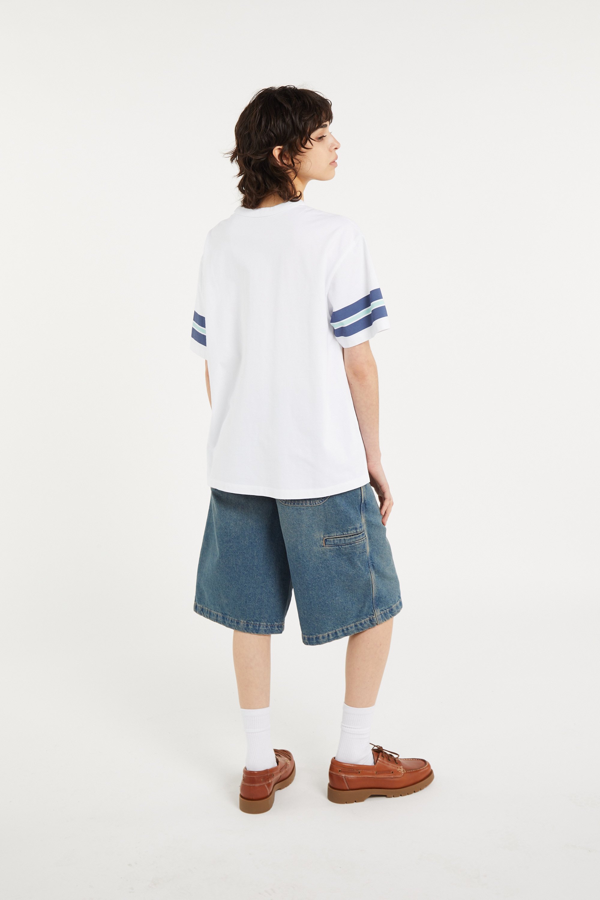 Short 957 13 inch denim short w DICKIES Bleu