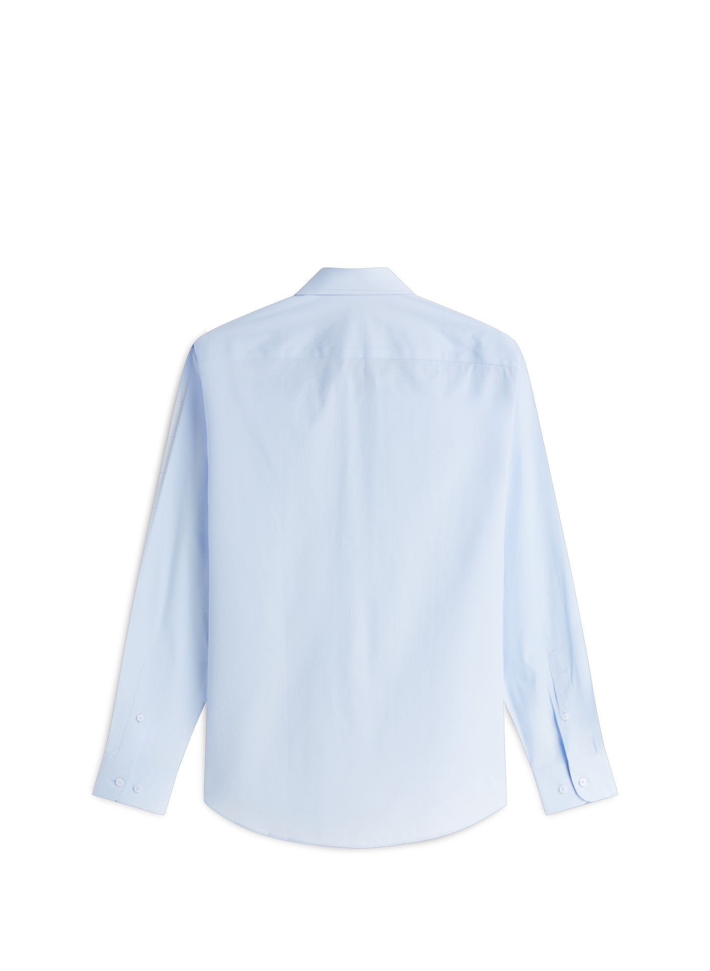 Straight classic collar shirt in cotton TOMMY HILFIGER Blue