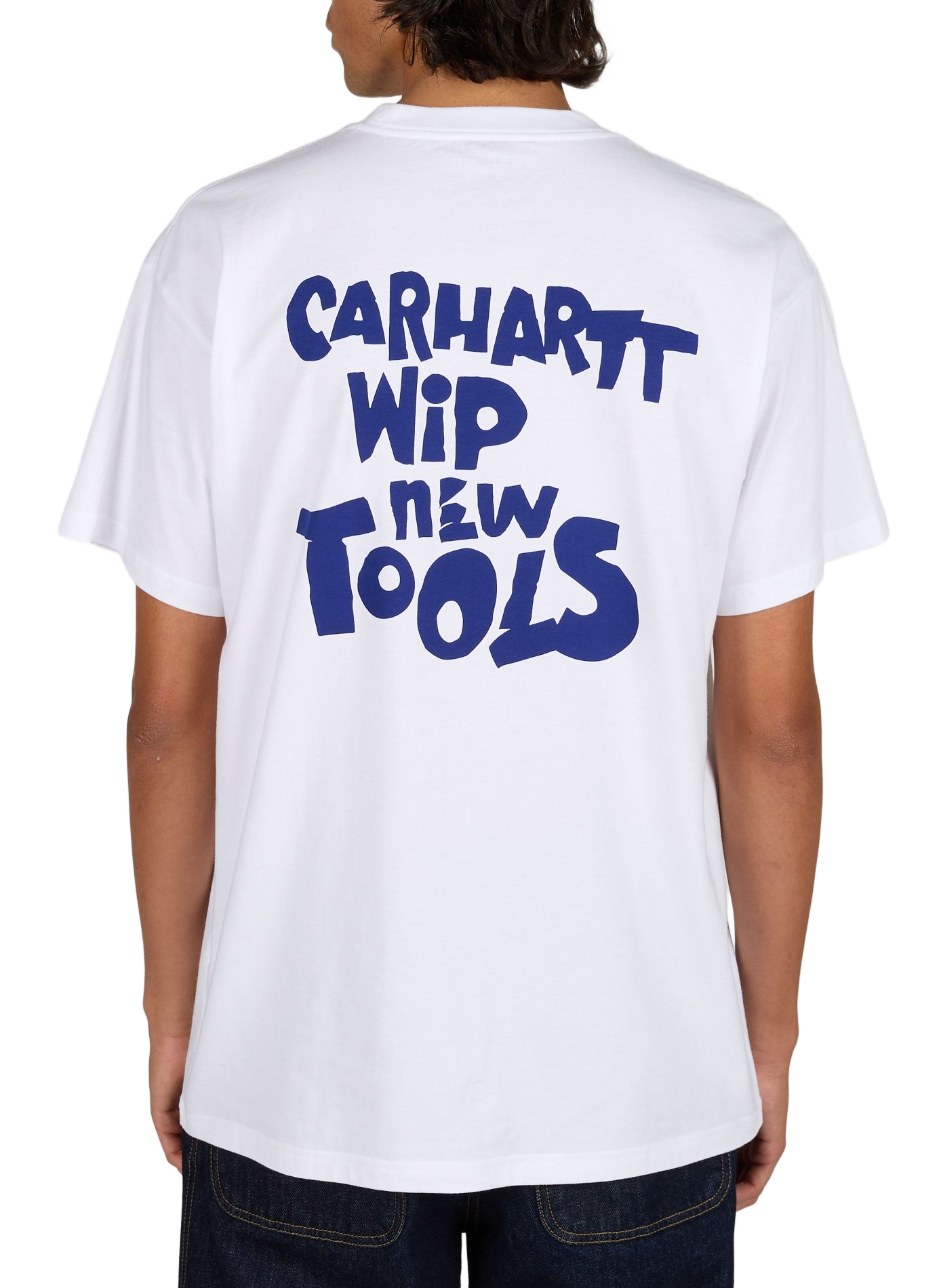 Straight round neck printed t-shirt CARHARTT WIP White
