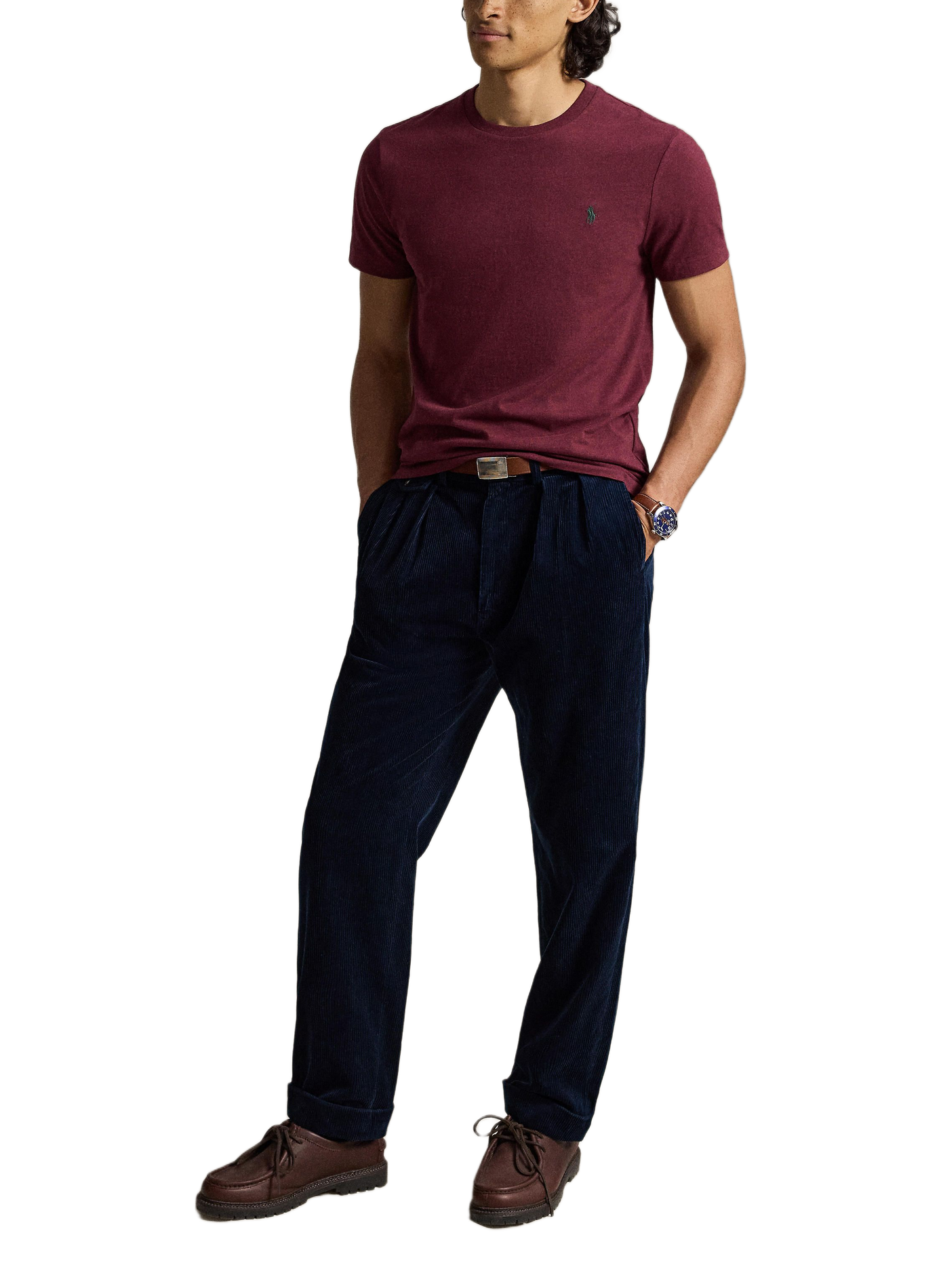 Katoenen T-shirt POLO RALPH LAUREN Rood