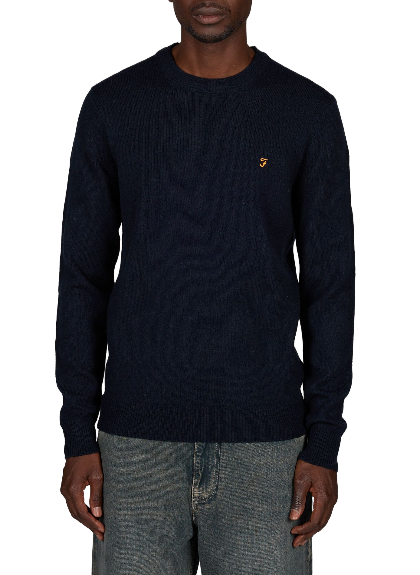 Wool jumper FARAH Blue