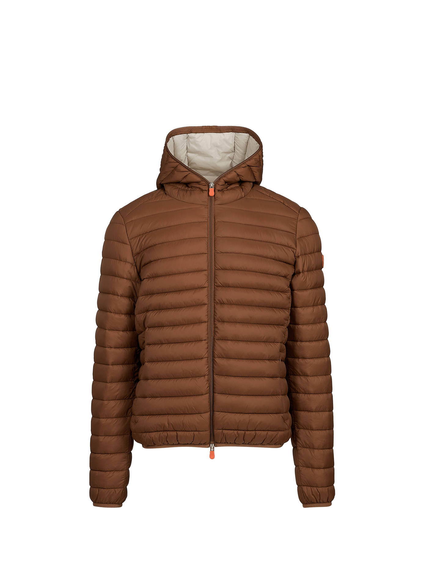 Padded Oversized Donald Puffer Coat SAVE THE DUCK Brown