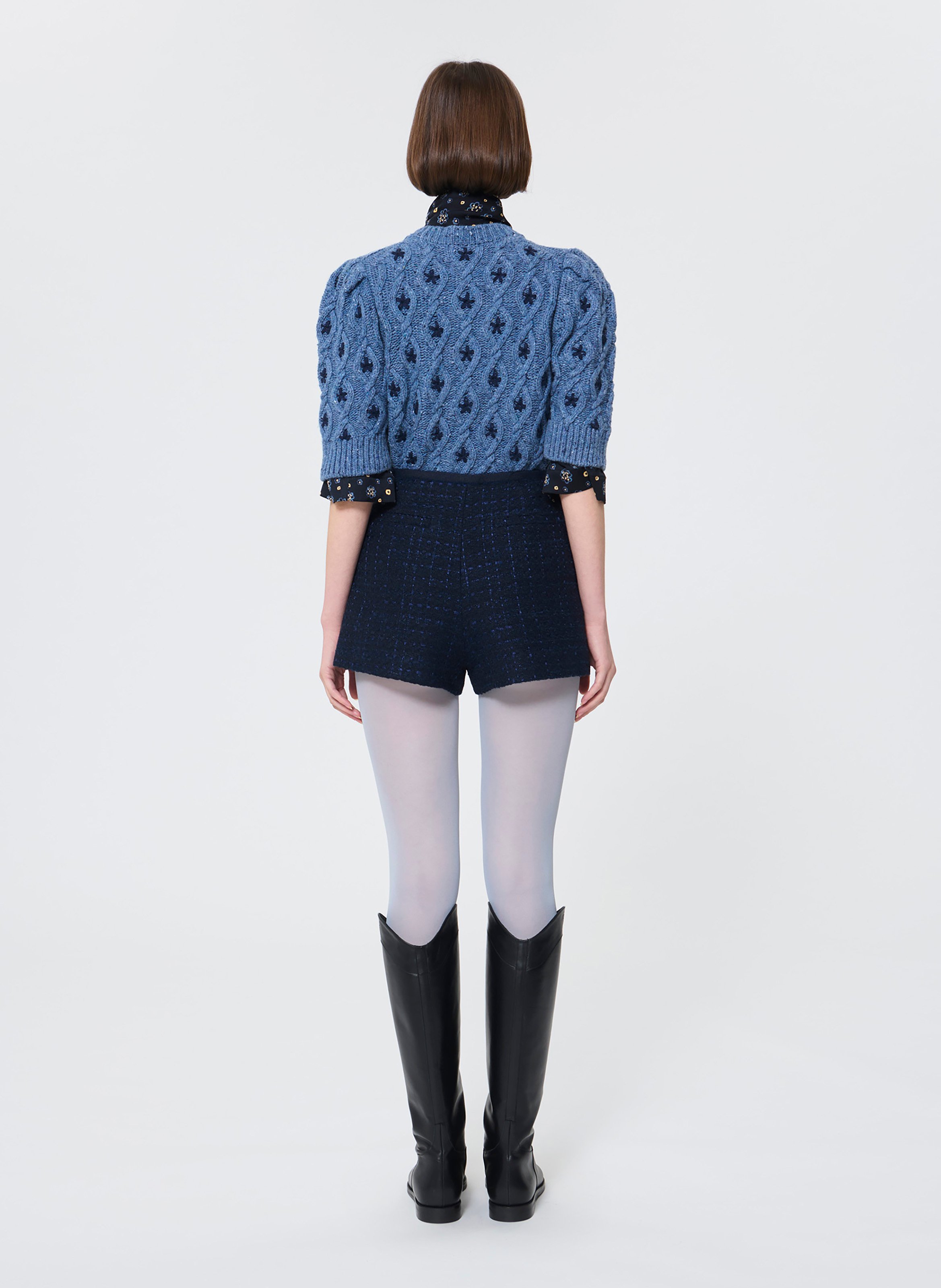 Short sam TARA JARMON Bleu