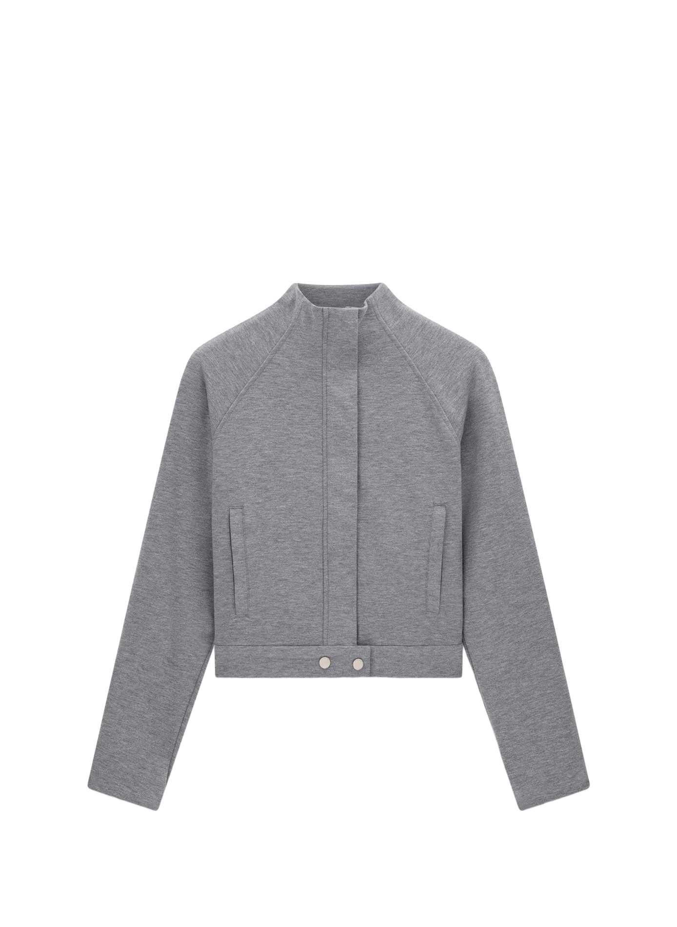 Gerade geschnittene Jacke MARILU mit Stehkragen GUESS Beige