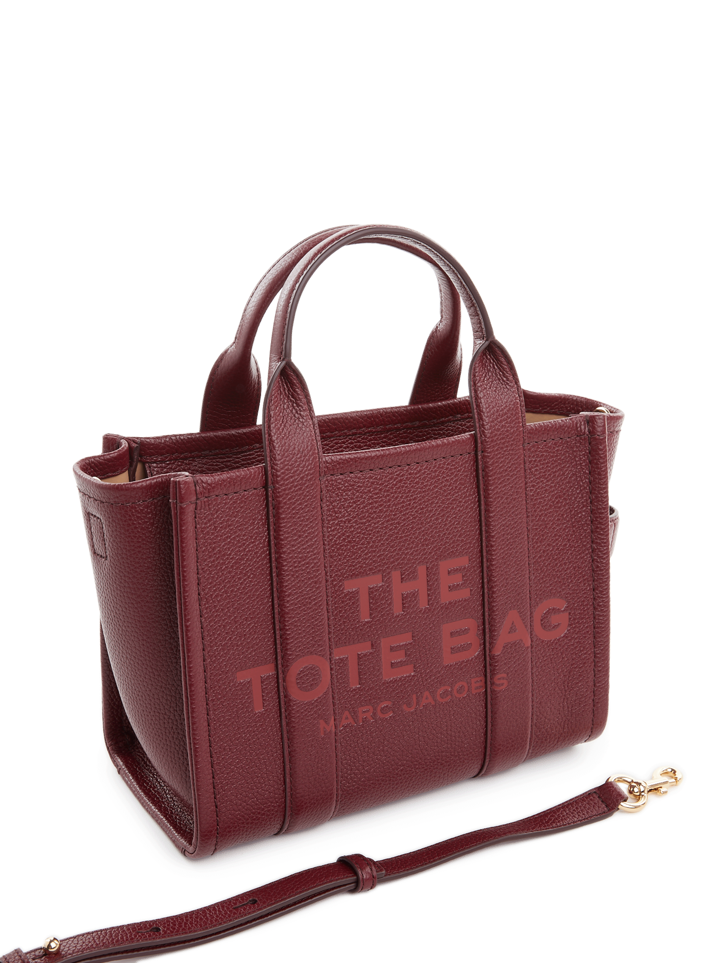 Mini sac The Tote Bag en cuir