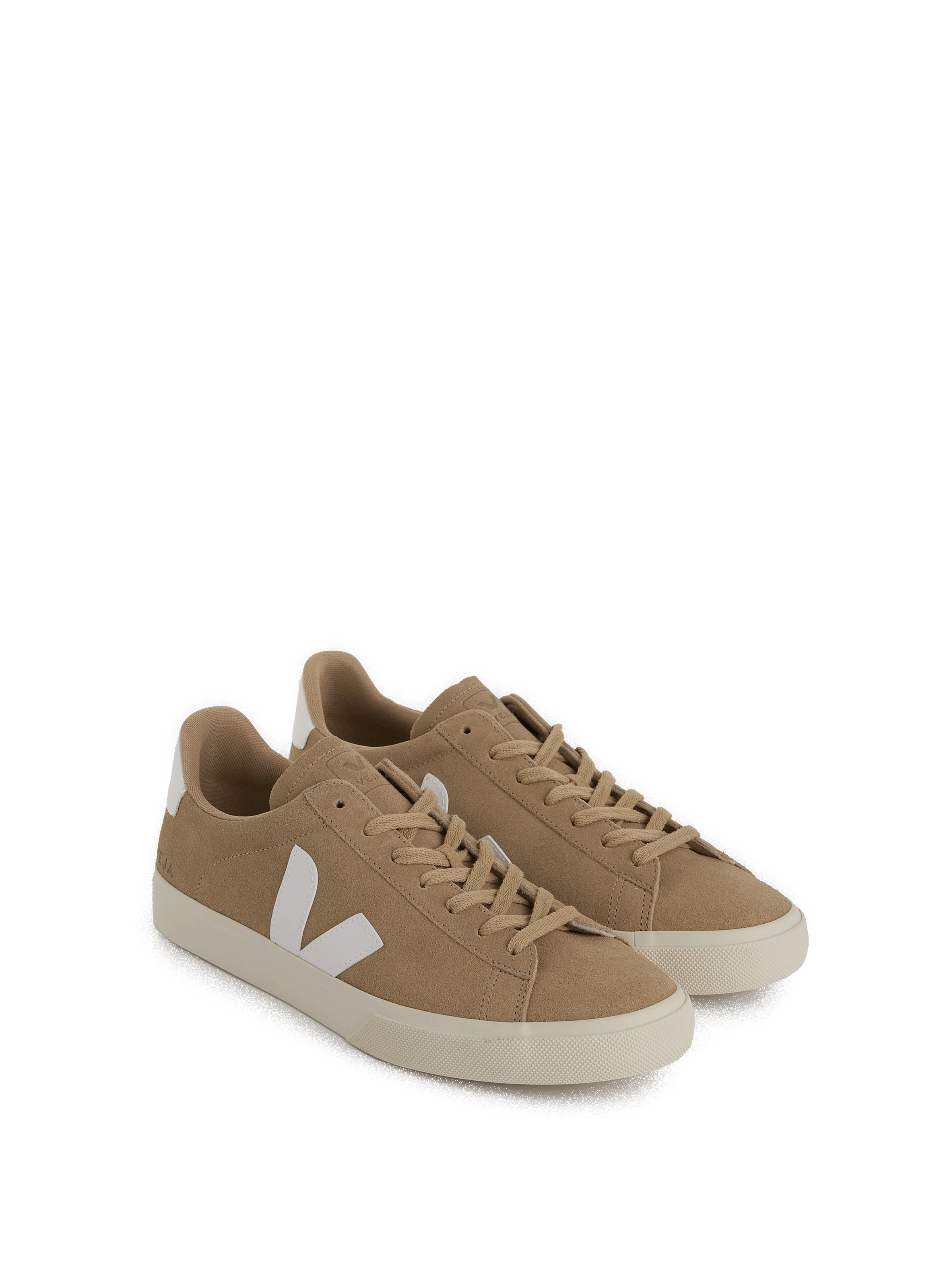 Baskets en cuir suédé
