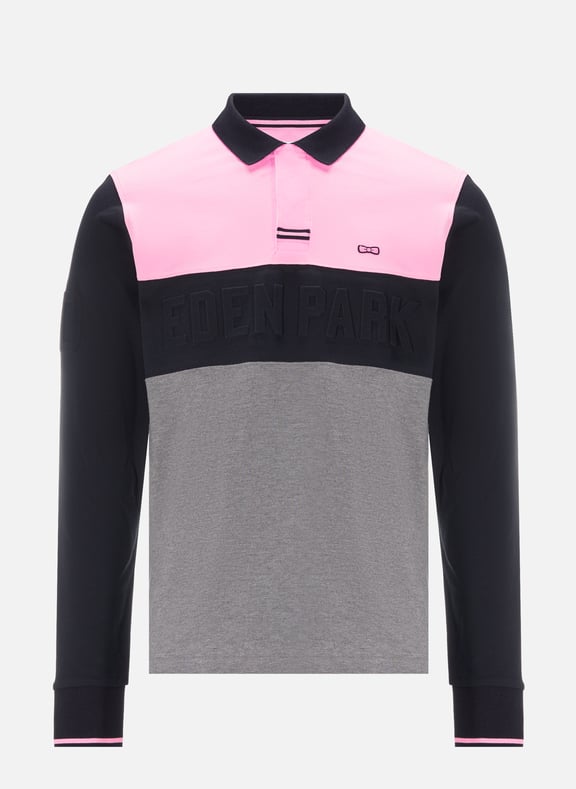 Polo manche longue homme eden park hotsell