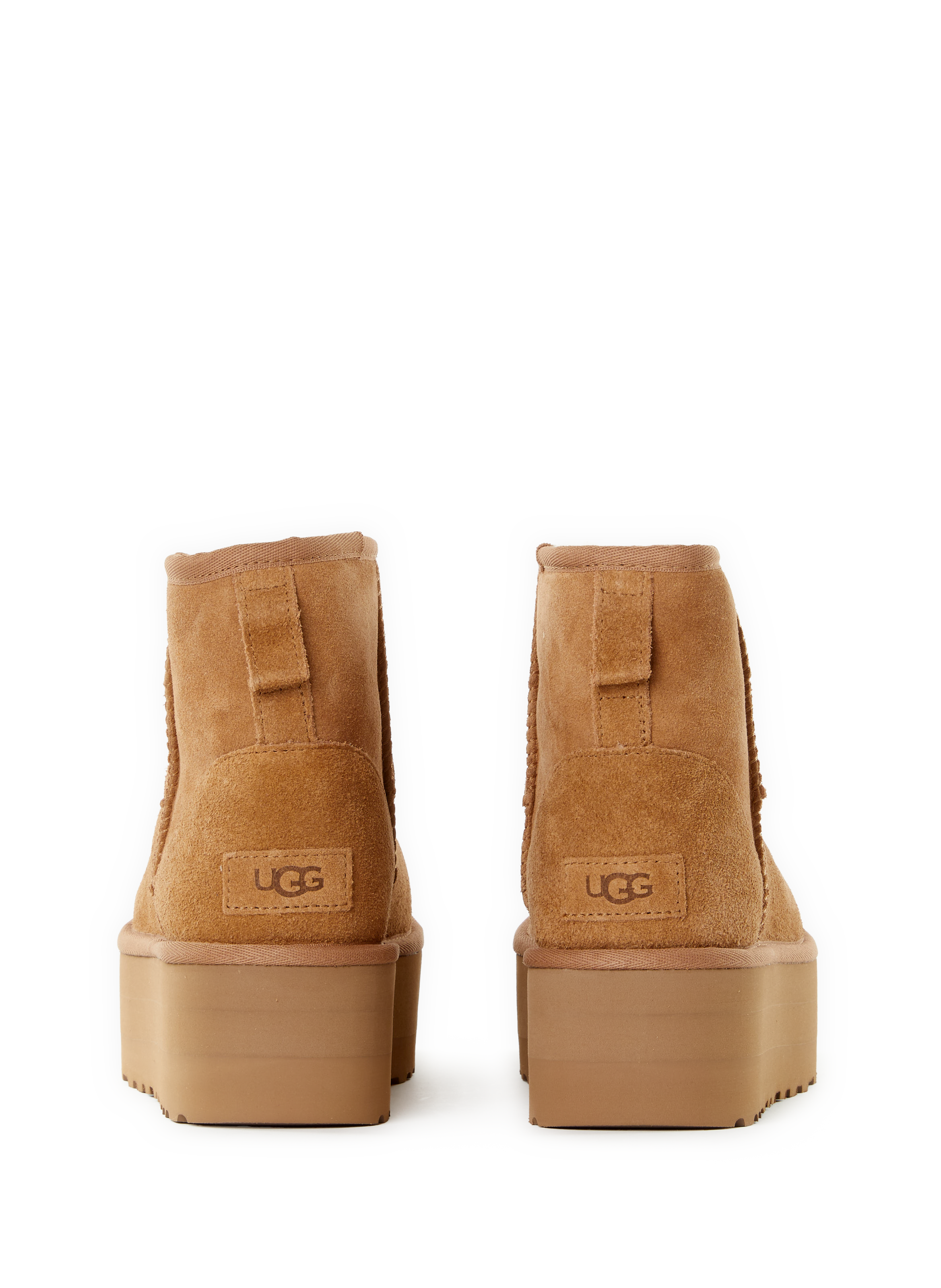 Bottines mini à plateforme  UGG Marron