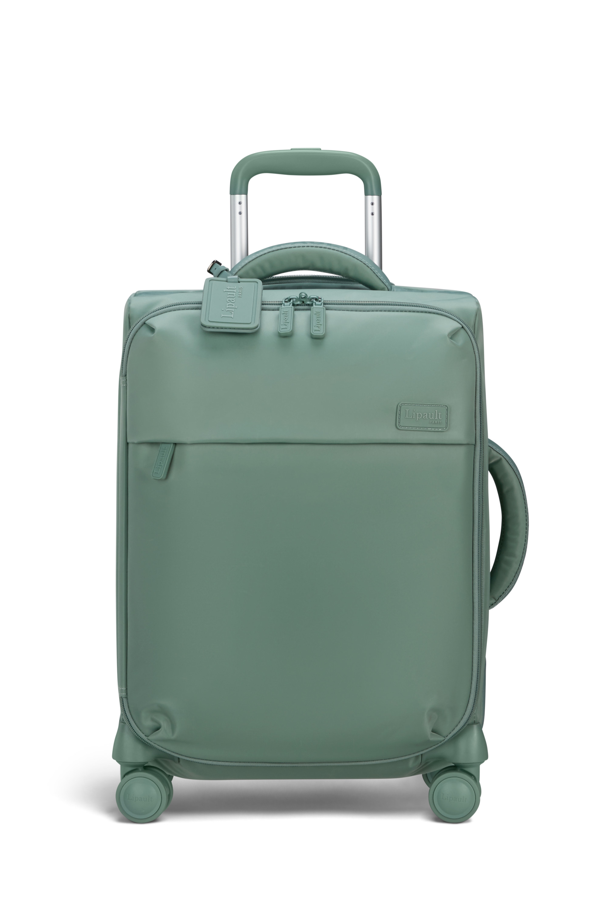 Plume valise 4 roues taille s LIPAULT PARIS Vert