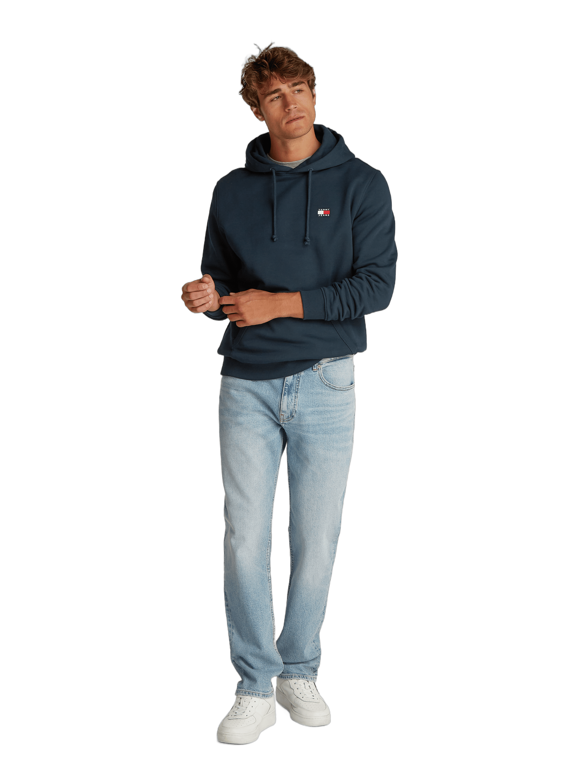 Cotton hoodie TOMMY HILFIGER Blue