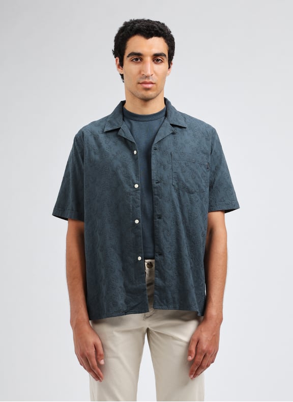 Chemise à manches courtes Bleu by DOCKERS DOCKERS Chemise à manches courtes Bleu