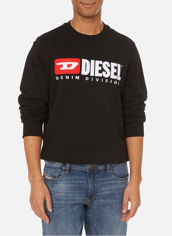 Sweat logotypé Noir by DIESEL DIESEL Sweat logotypé Noir