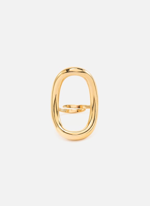Bague ajustable Doré by AU PRINTEMPS PARIS AU PRINTEMPS PARIS Bague ajustable Doré