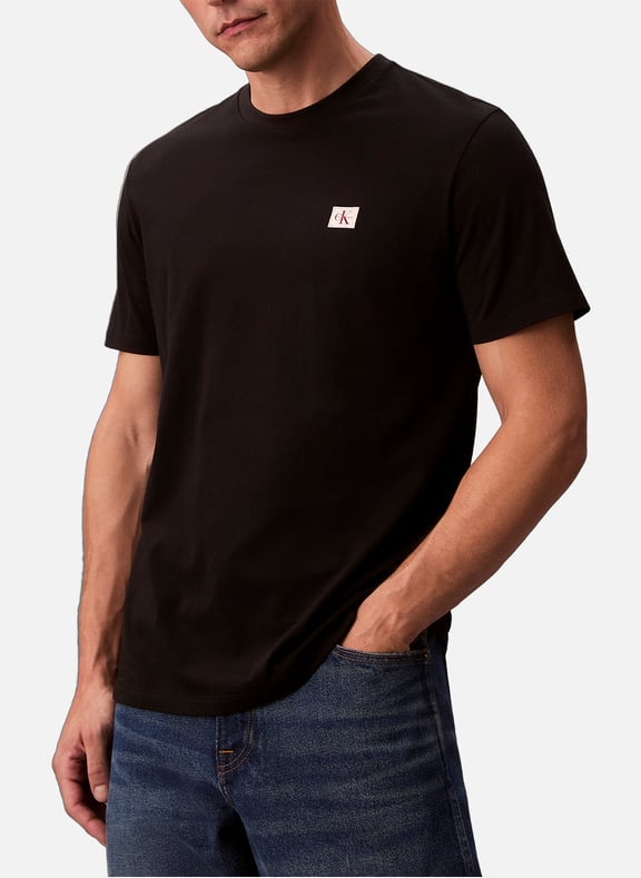 T-shirt en coton Noir by CALVIN KLEIN CALVIN KLEIN T-shirt en coton Noir