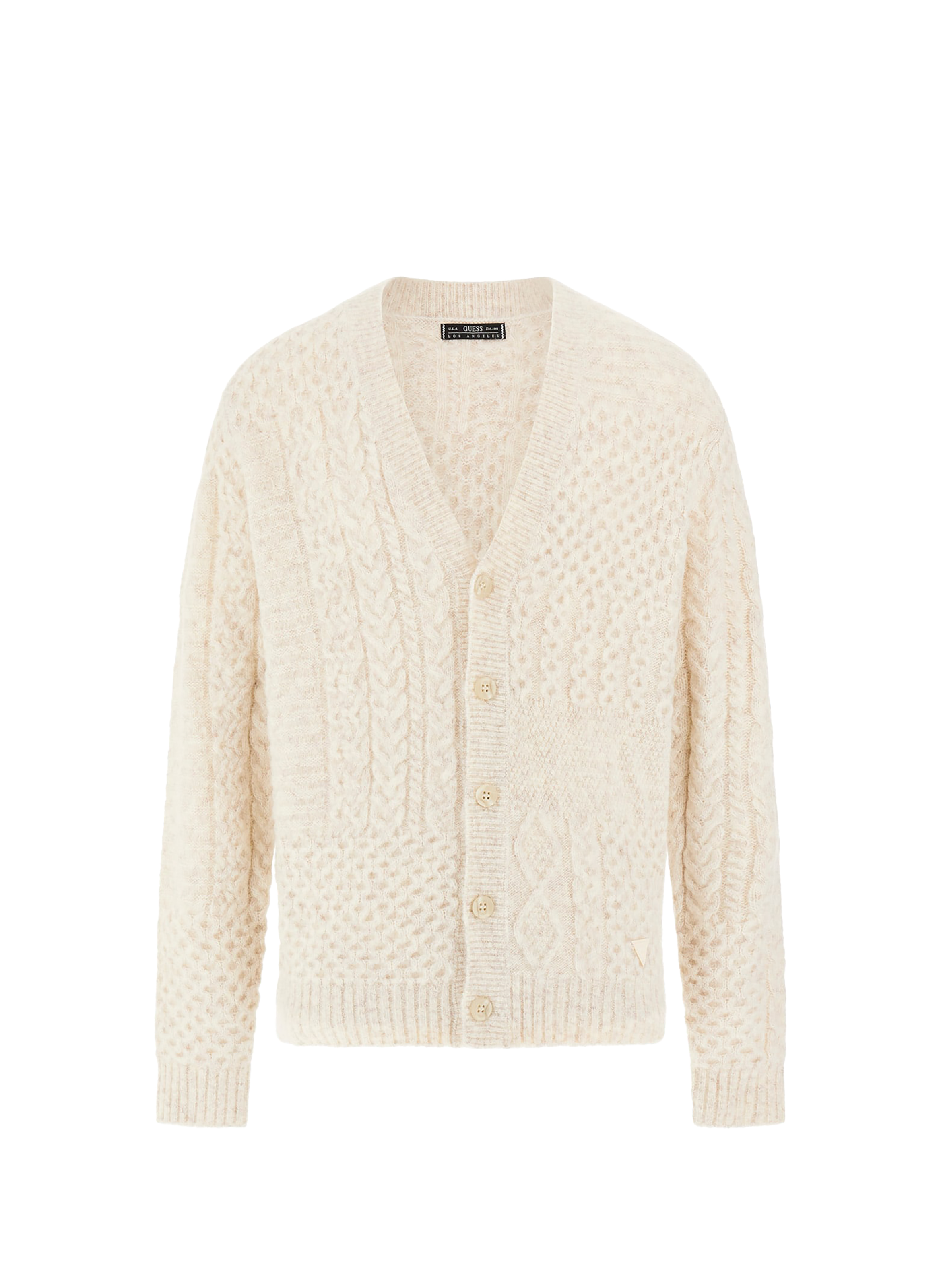GUESS Knitted cardigan Beige