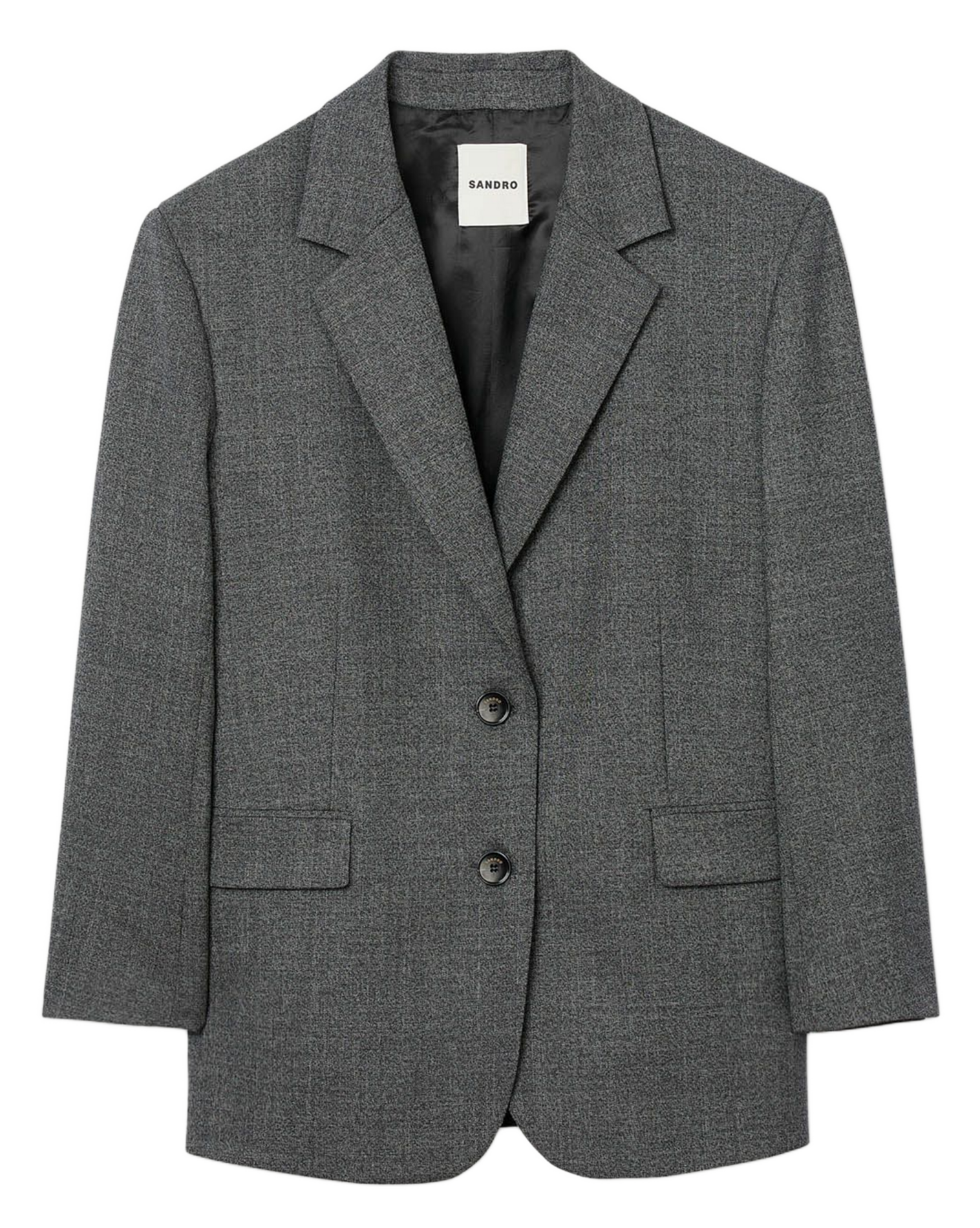 Veste tailleur oversize structurée SANDRO Gris