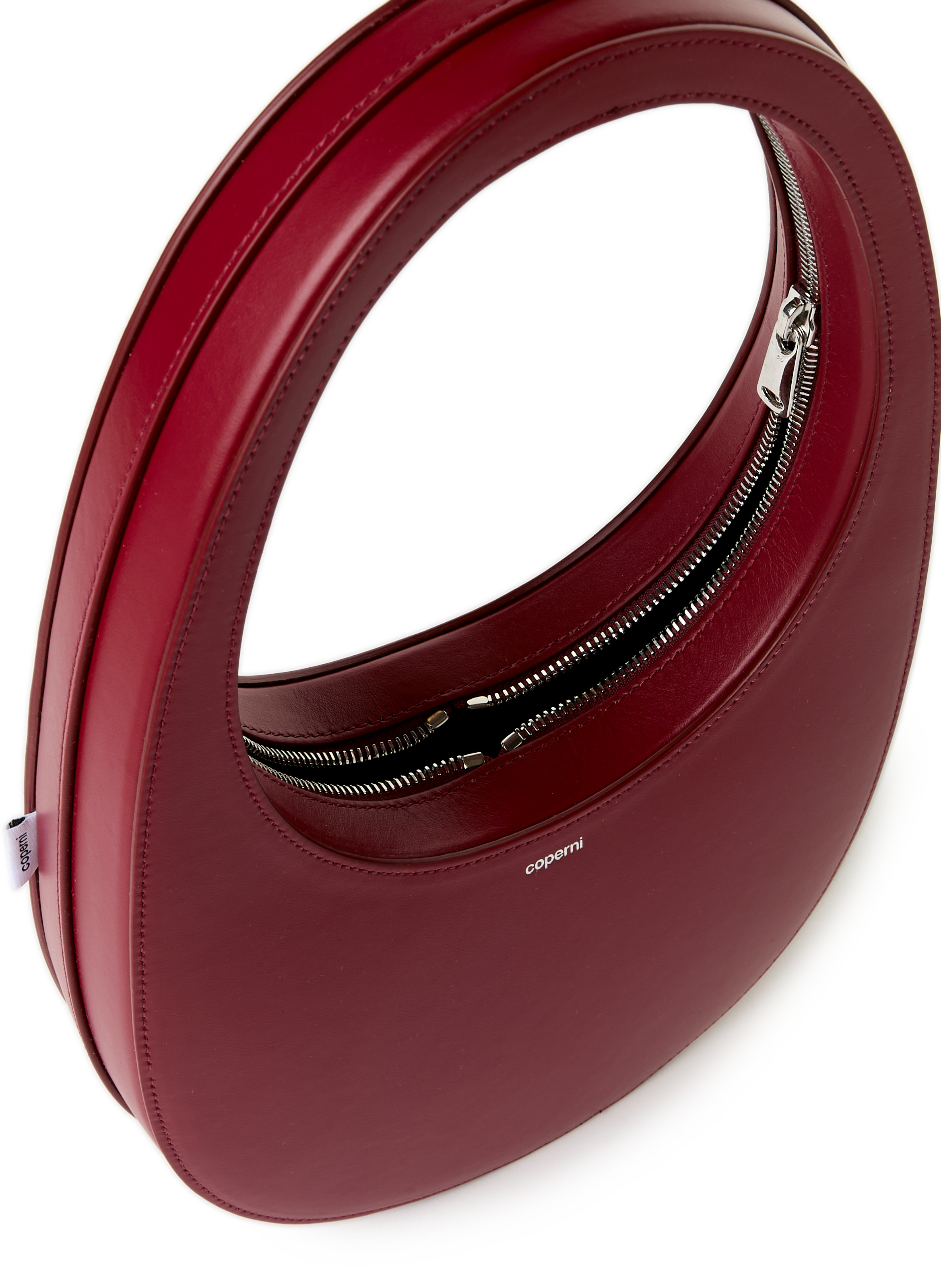 Swipe leather shoulder bag COPERNI Red