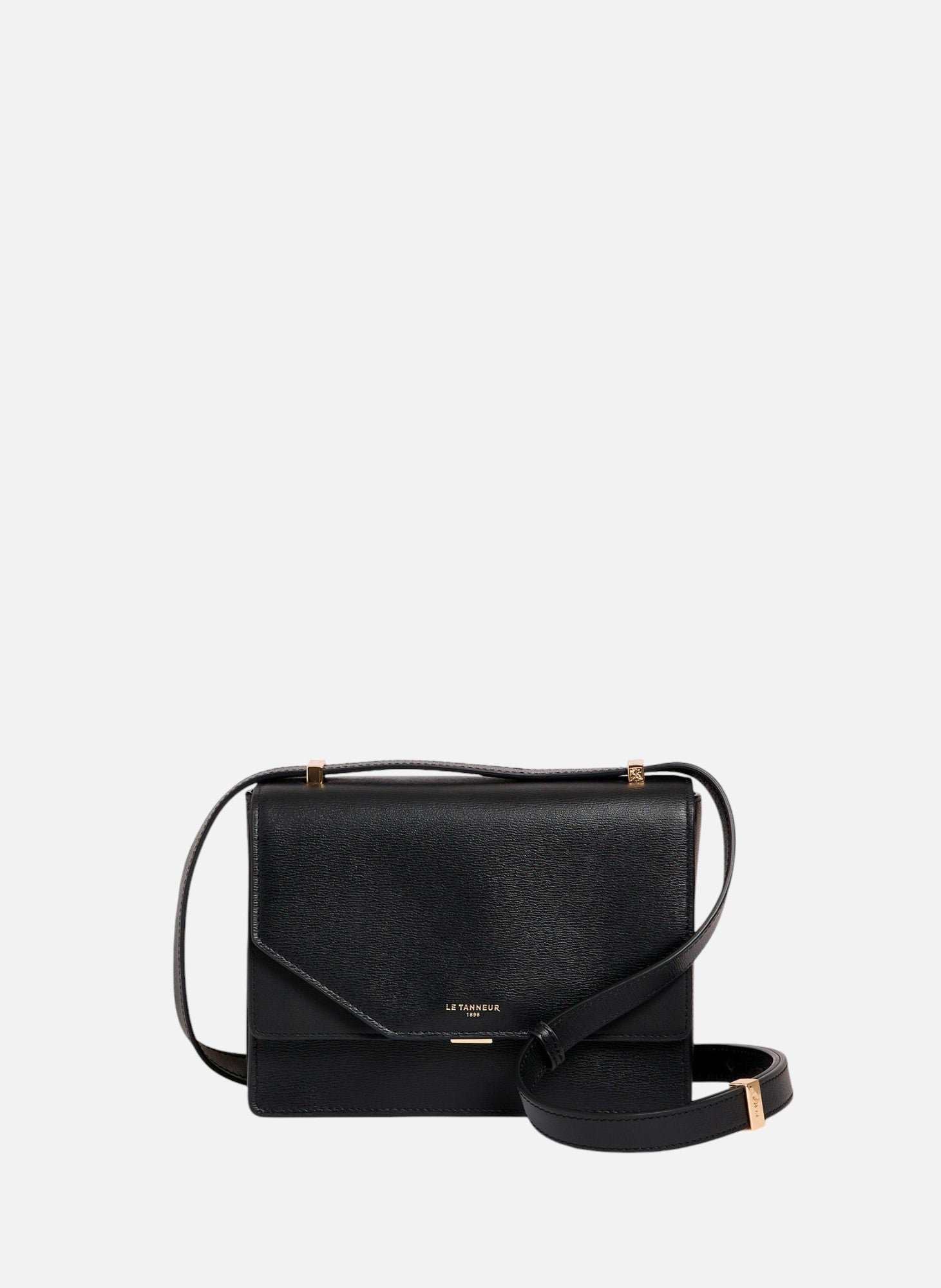 Petit sac bandoulière naya en cuir liégé LE TANNEUR Noir