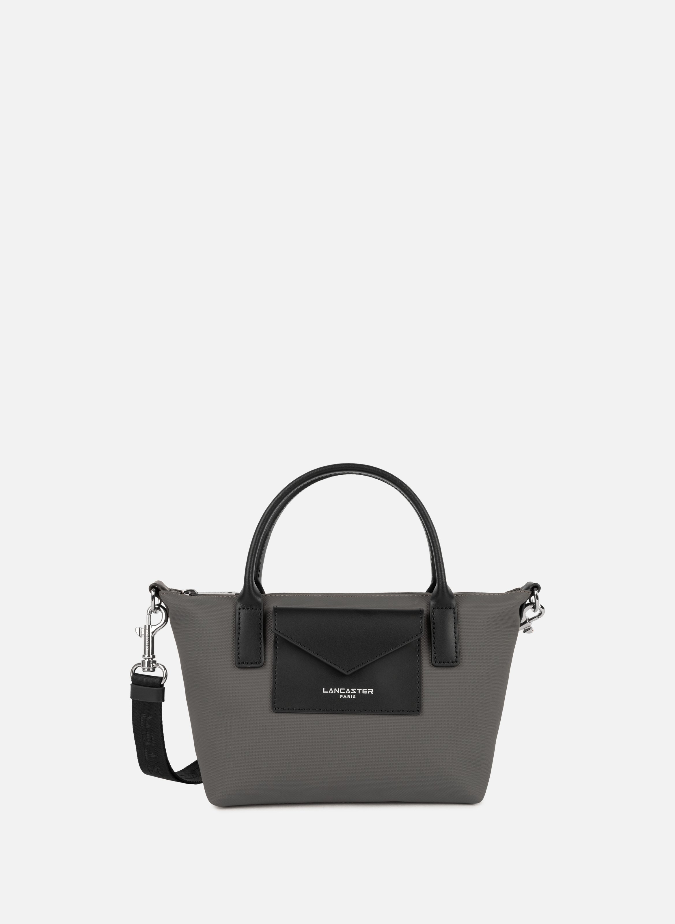 Sac cabas main - storm kba Gris by LANCASTER LANCASTER Sac cabas main - storm kba Gris