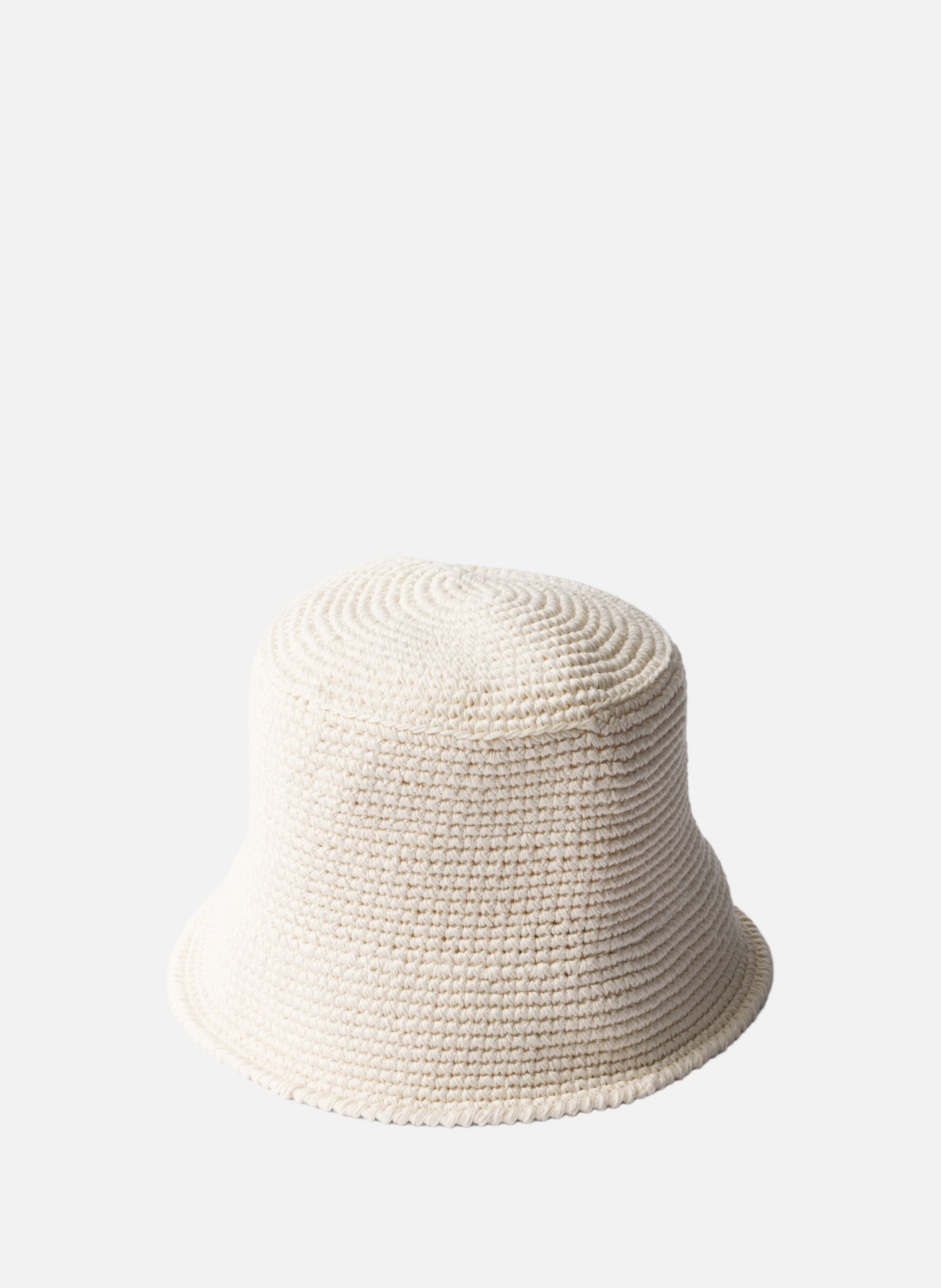 Bob en crochet PRADA Beige