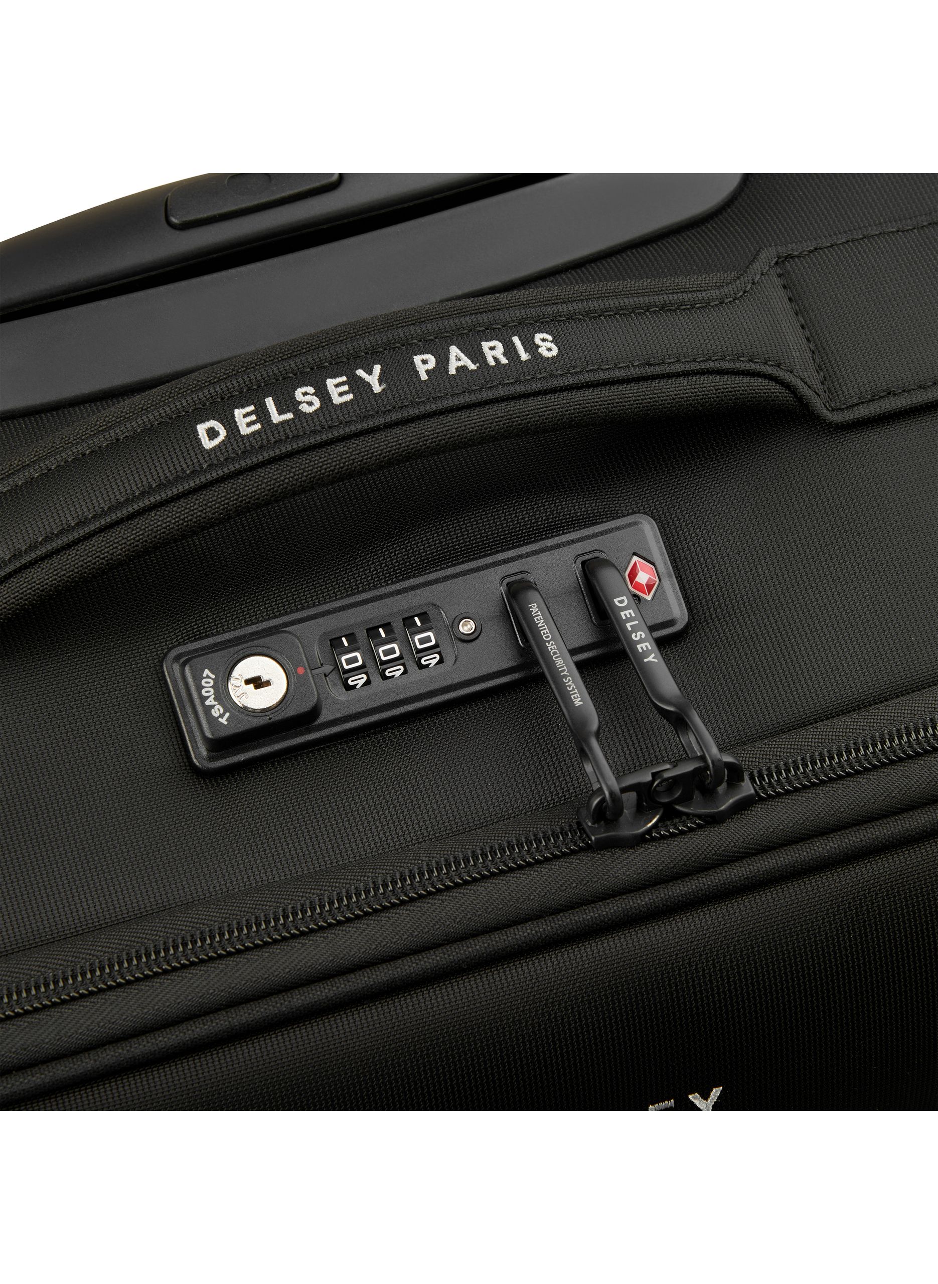 Boardcase cabine  souple taille s - brochant 3 DELSEY PARIS Noir
