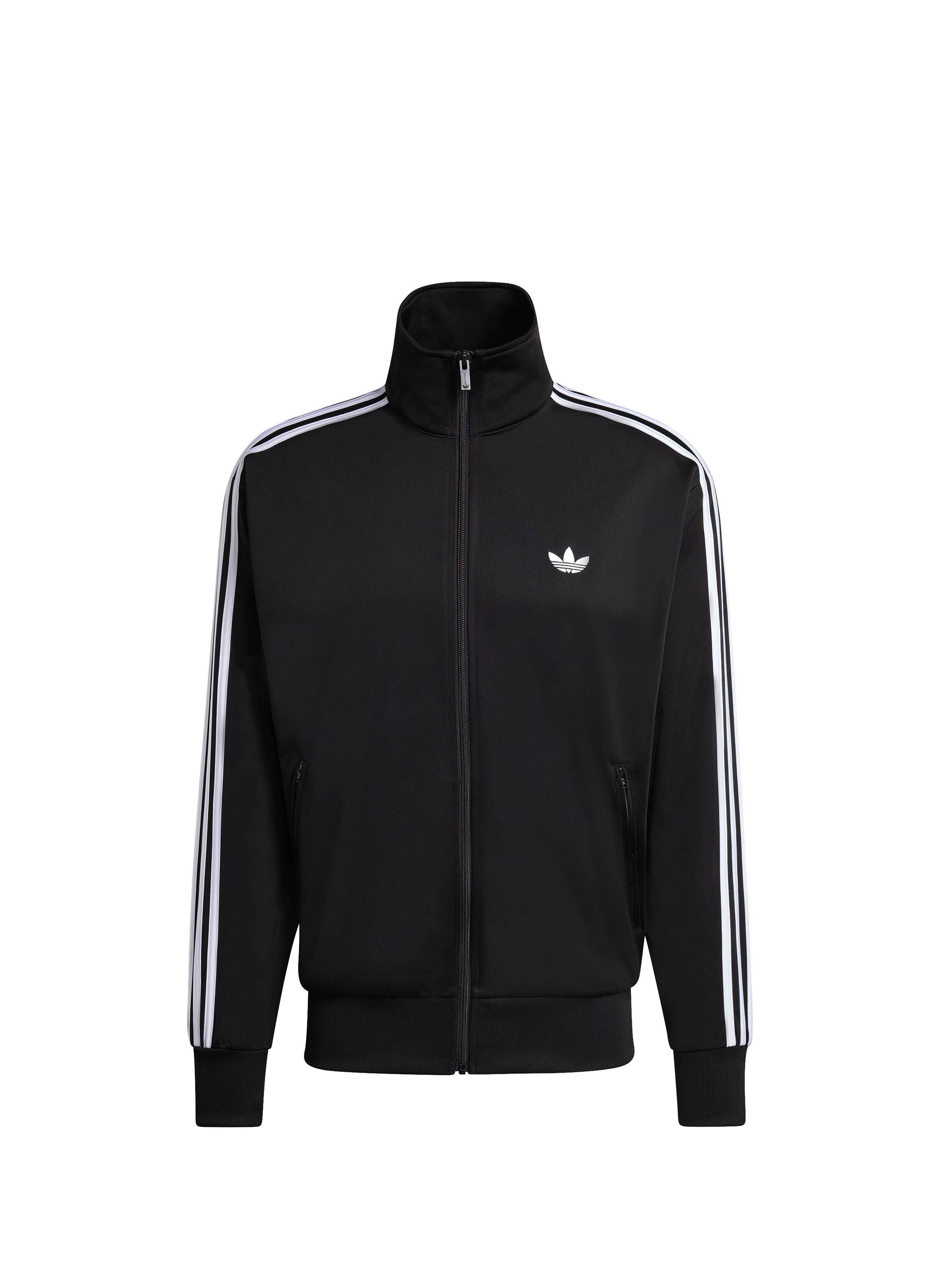 Zip-up jacket with high collar ADIDAS Black