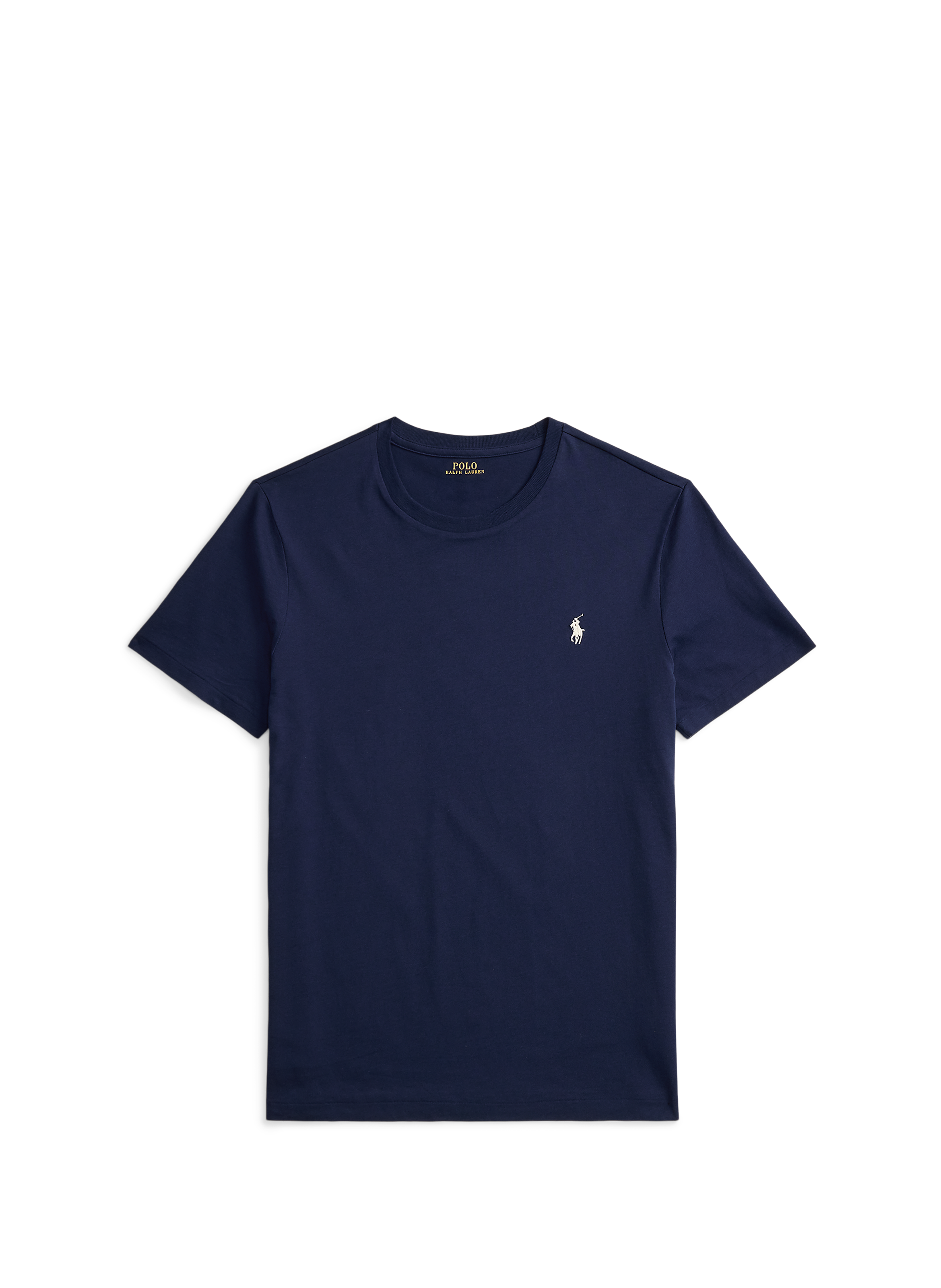 Cotton round-neck T-shirt POLO RALPH LAUREN Blue