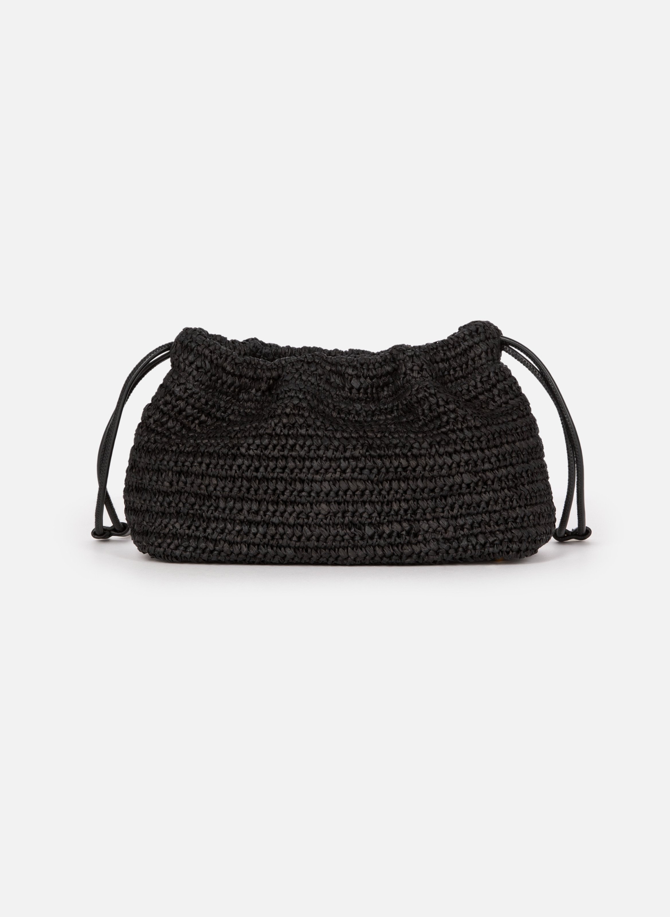 Sac taylor en raphia THE KOOPLES Noir