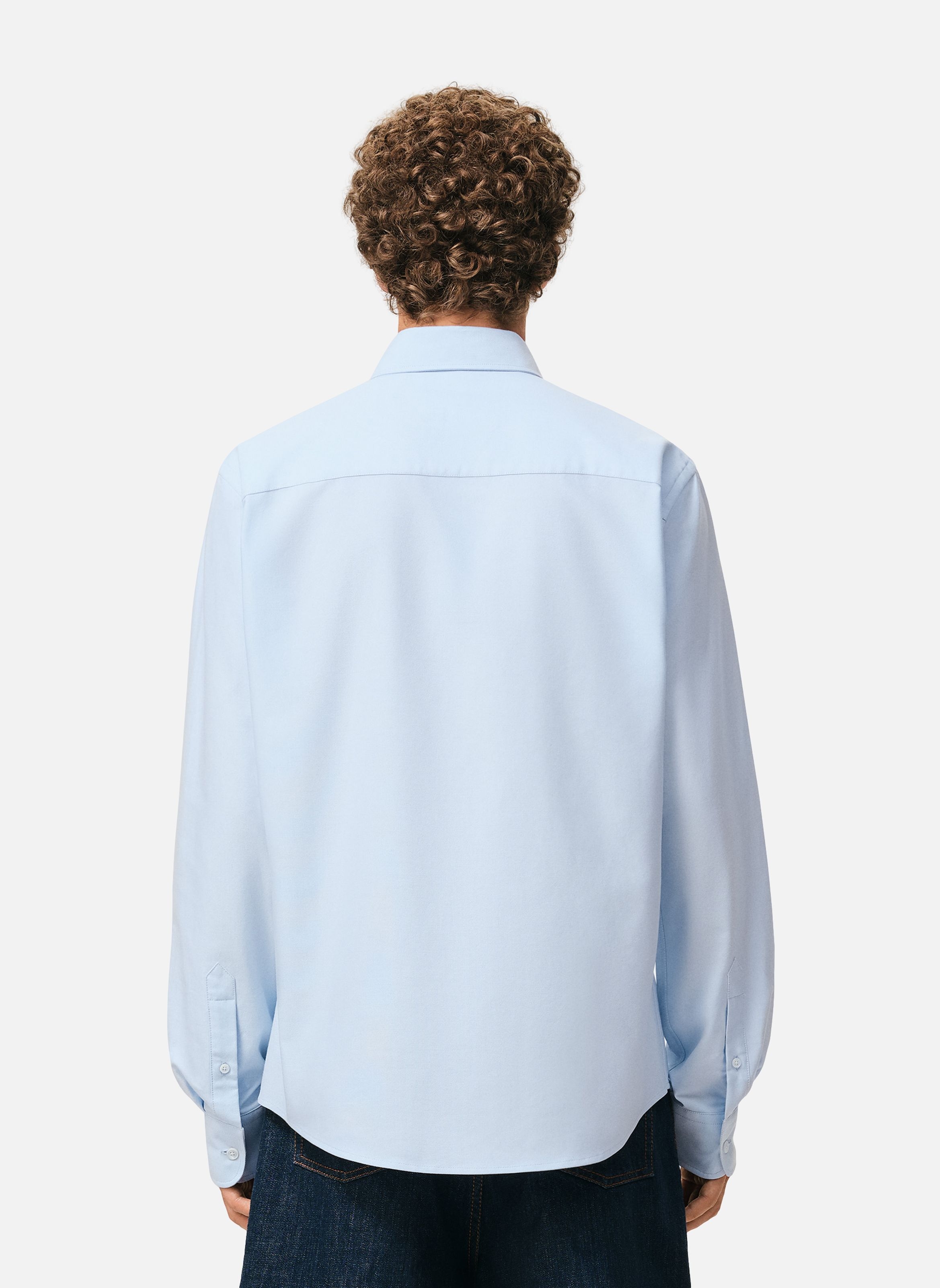 Chemise Col Boutonné Ami de Coeur unisexe AMI PARIS Bleu