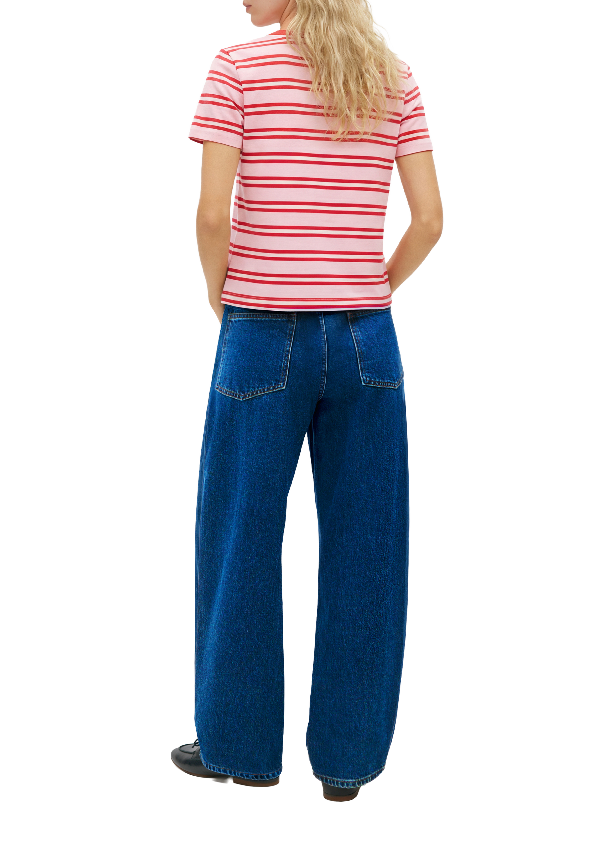 T-shirt avec logo en coton TOMMY HILFIGER Multicolore