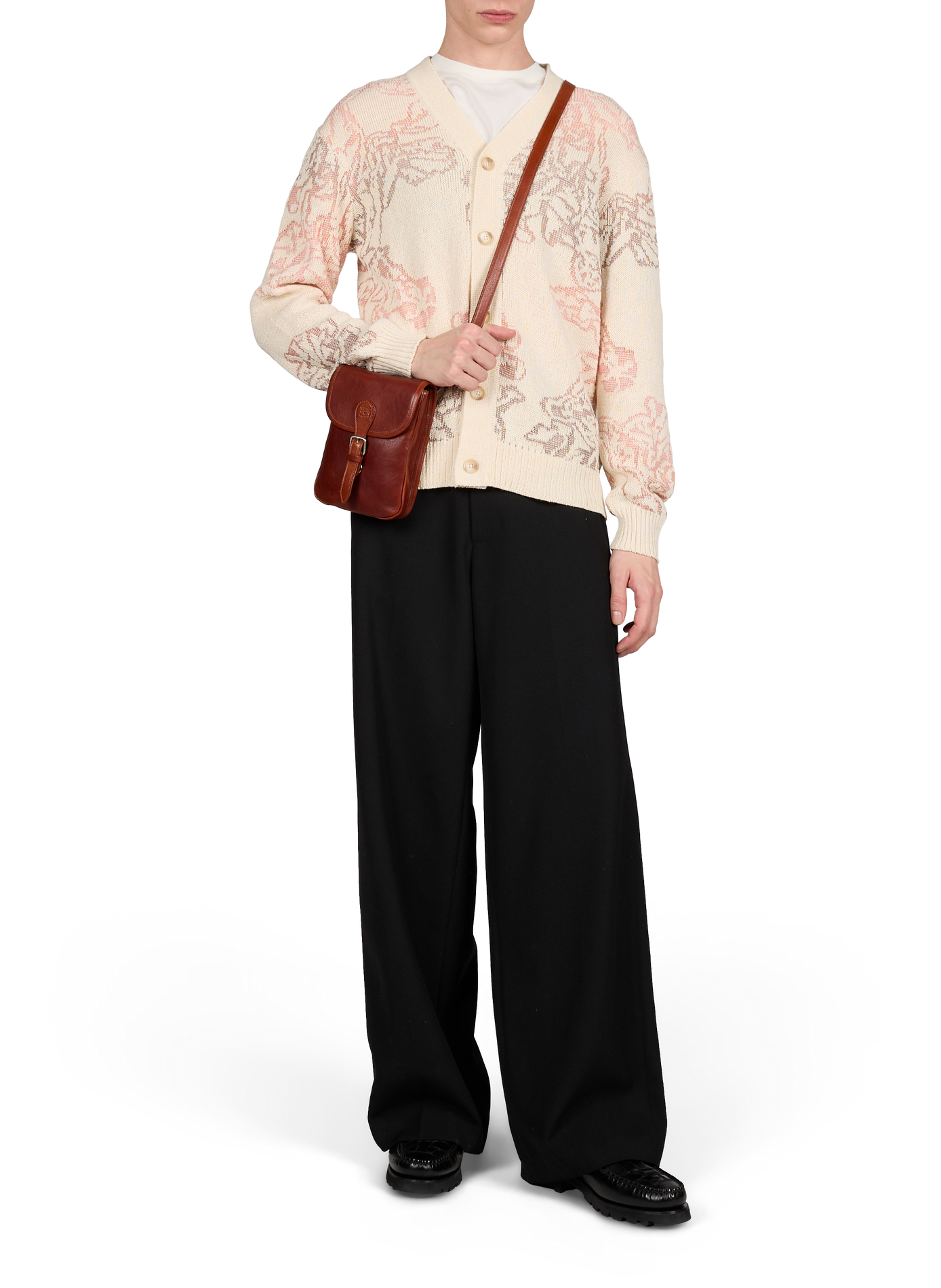 Cardigan Viggo en coton mélangé NN.07 Beige