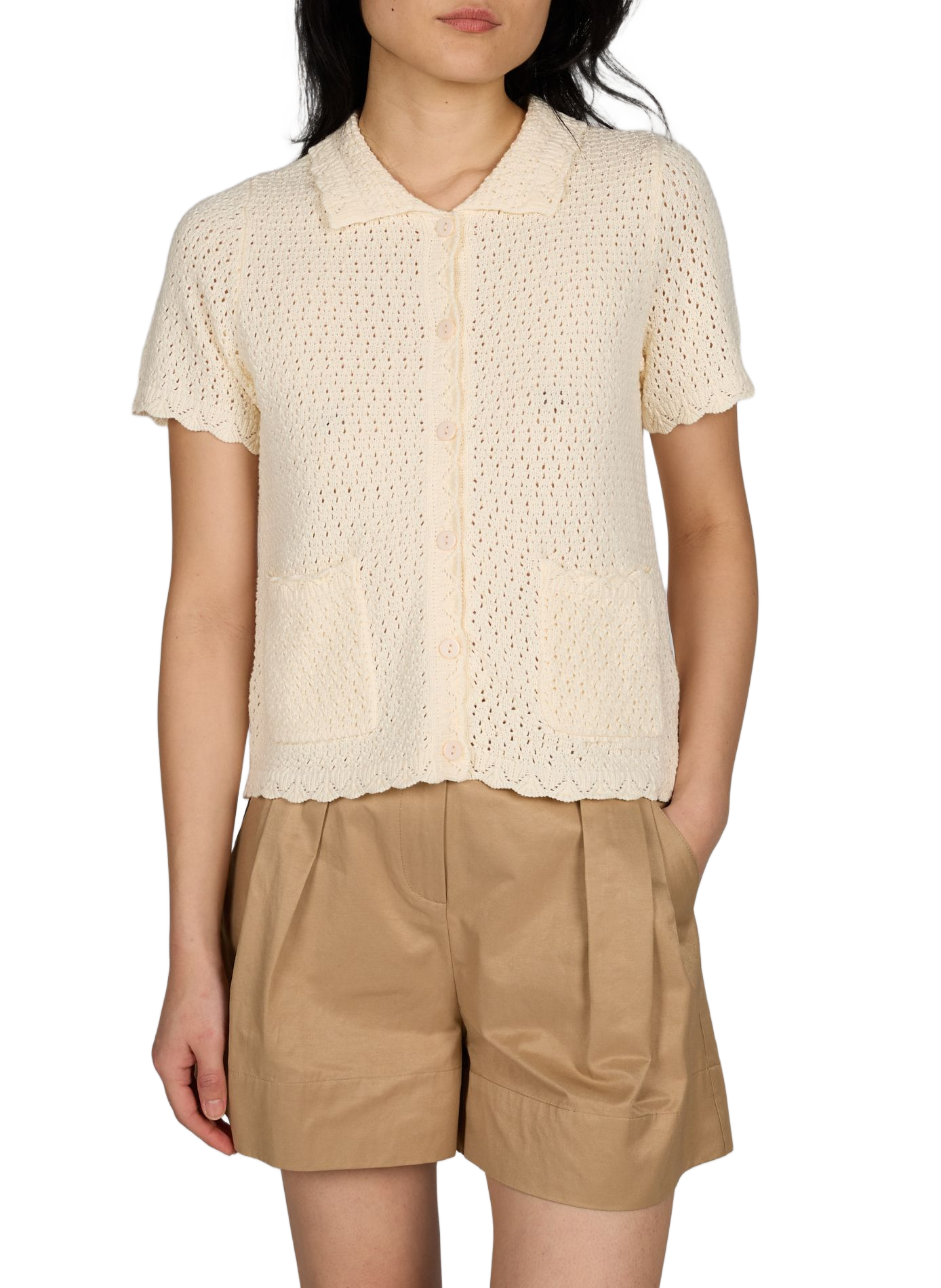 Chemise Mina en coton PETITE MENDIGOTE Blanc