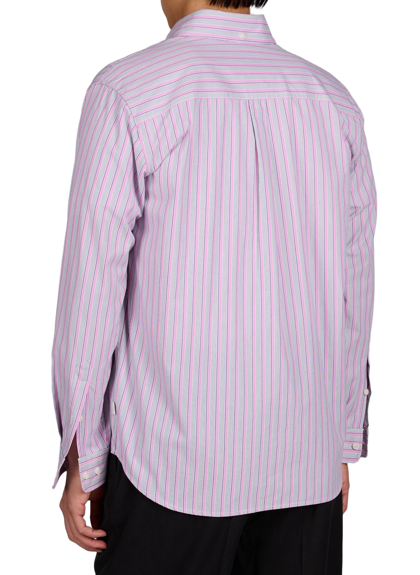 Chemise à rayures en coton LES DEUX Rose