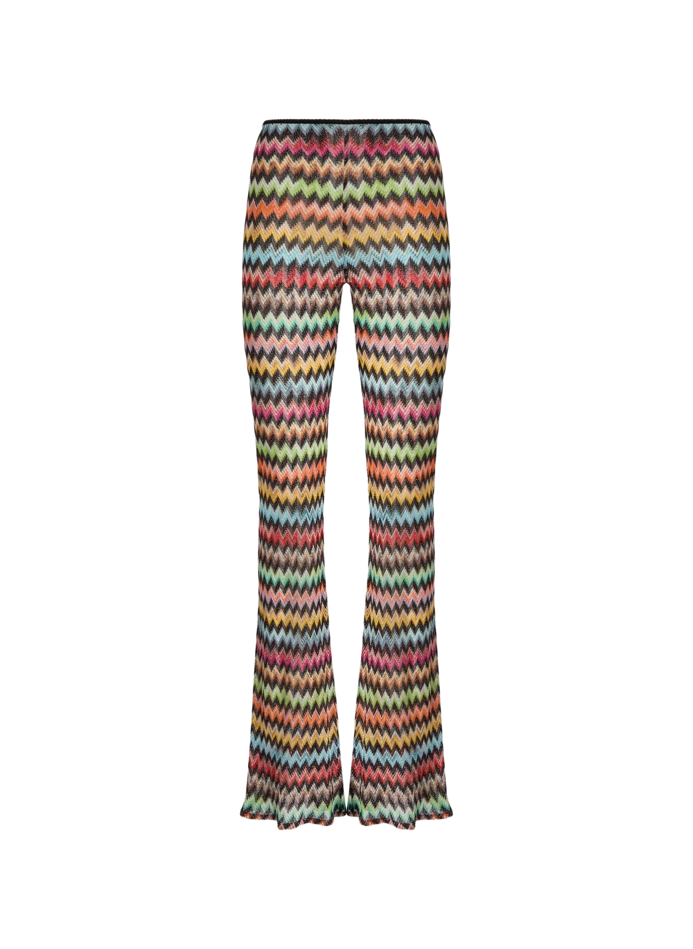 Shiny Striped Knit Beach Pants MISSONI Multicolour