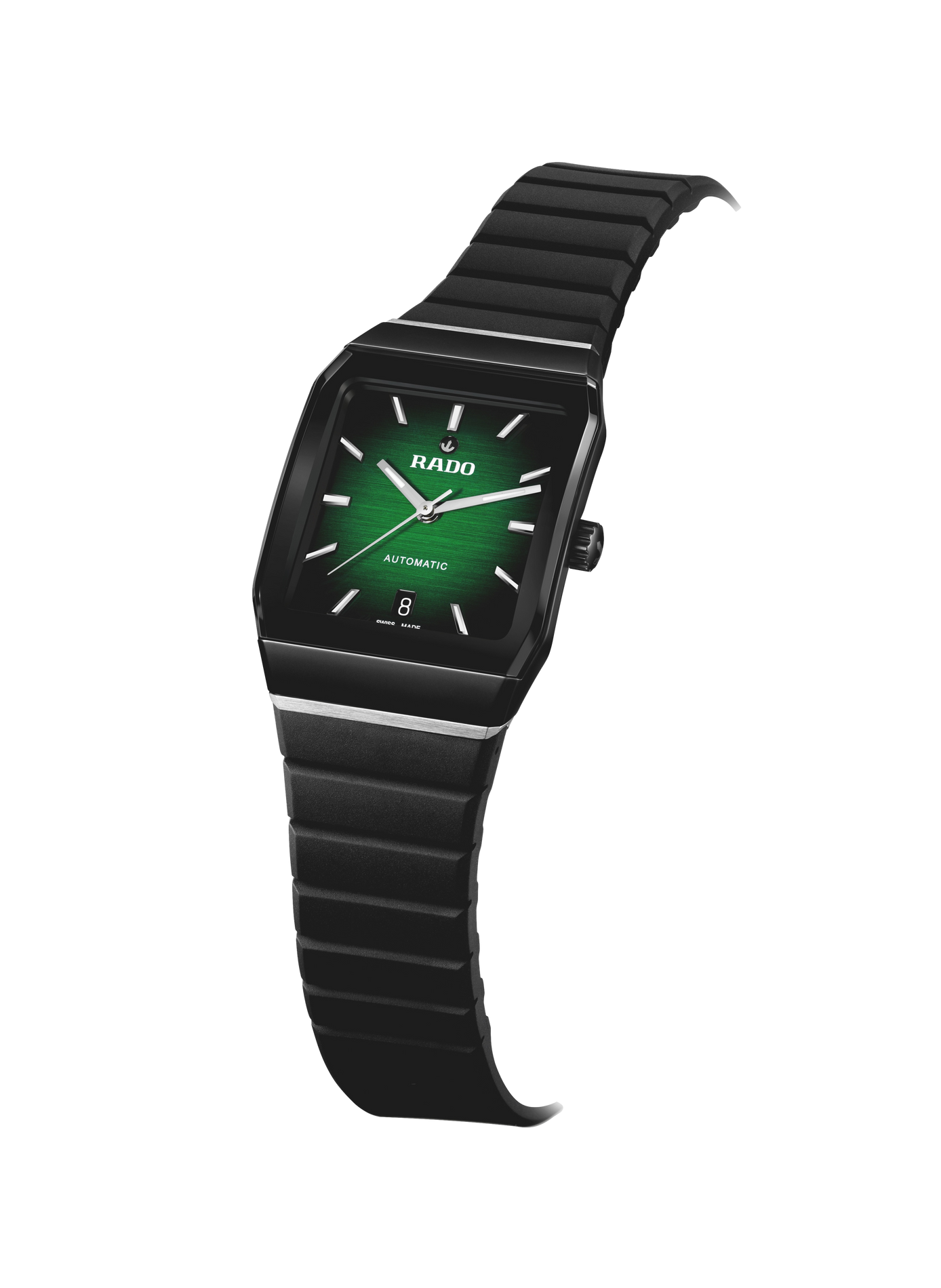 Montre automatique Anatom Automatic en caoutchouc RADO Vert