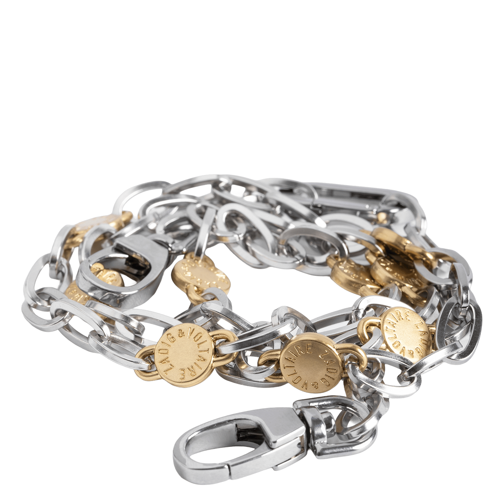 Schouderband met versierde ketting ZADIG&VOLTAIRE Zilver