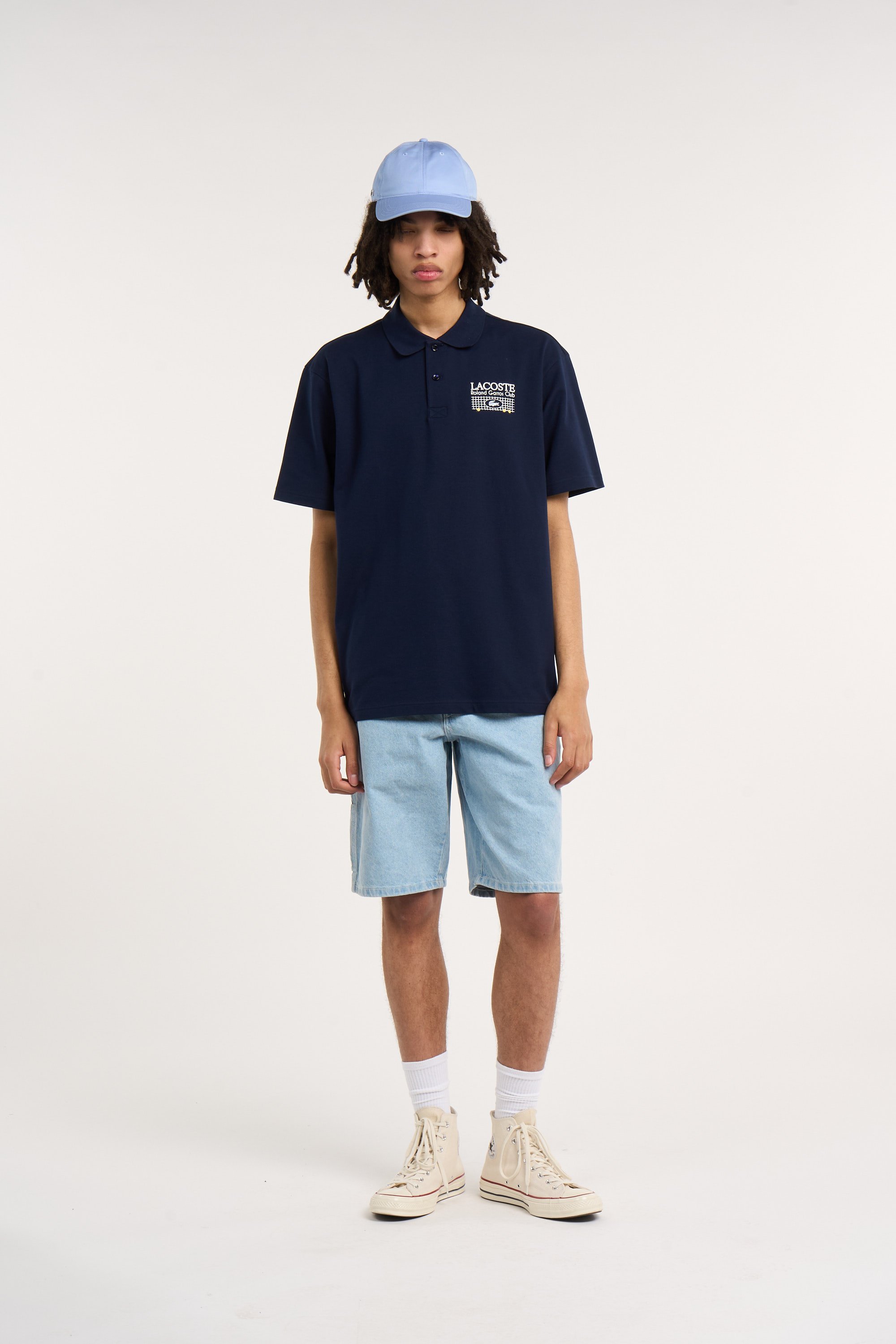 Polo roland garros club LACOSTE Bleu