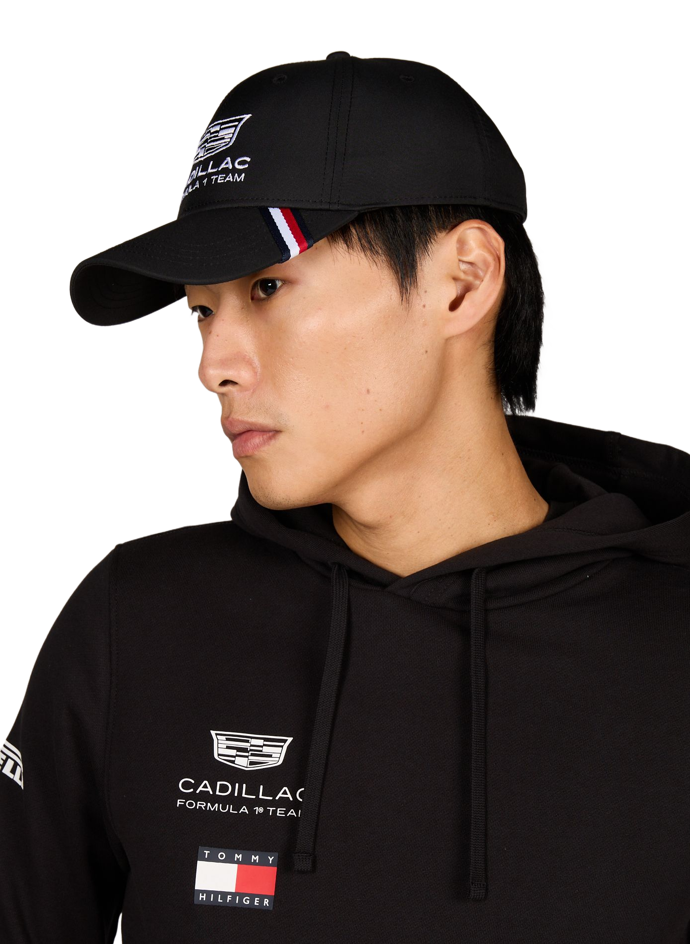 Adjustable embroidered cap TOMMY HILFIGER Black