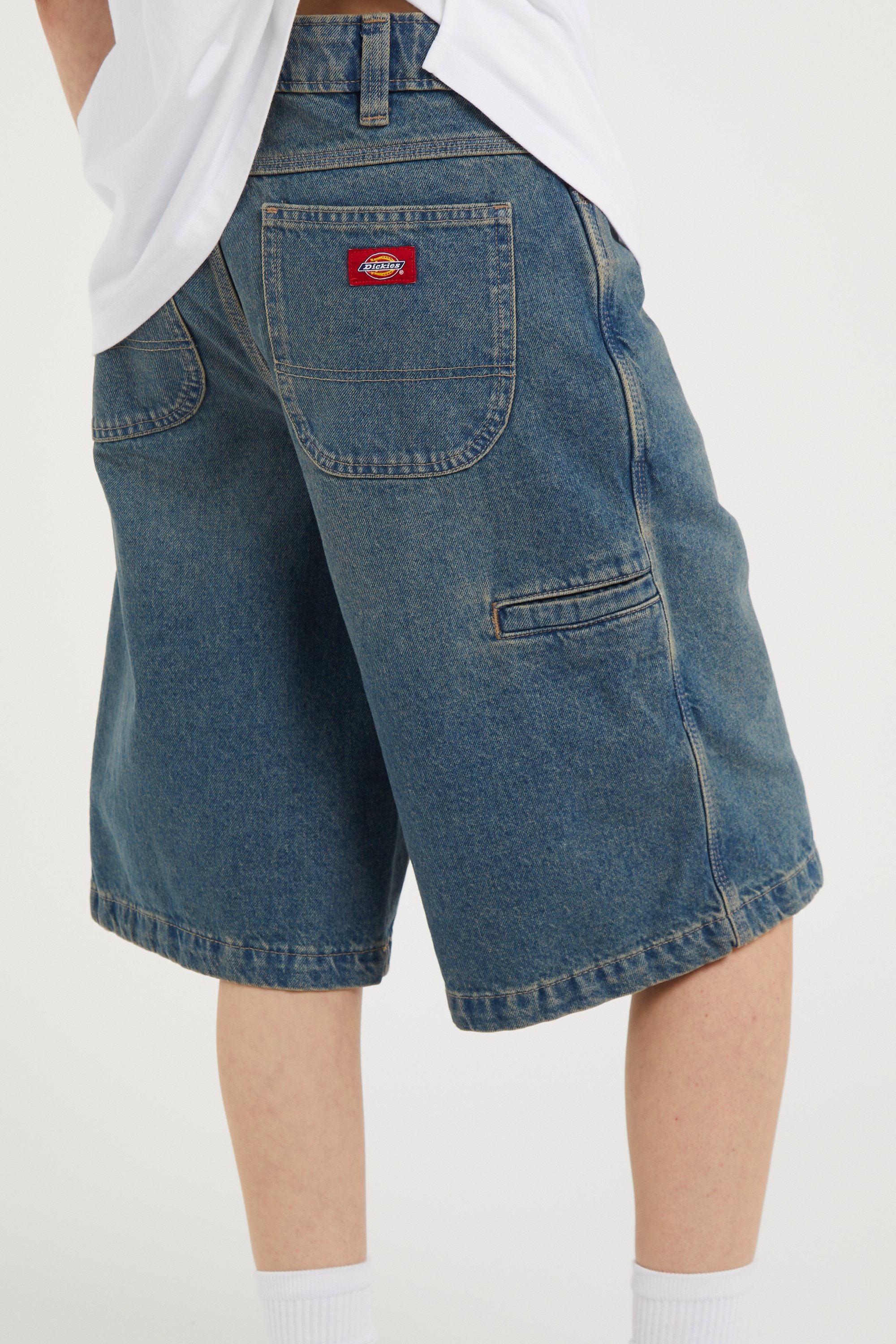 Short 957 13 inch denim short w DICKIES Bleu