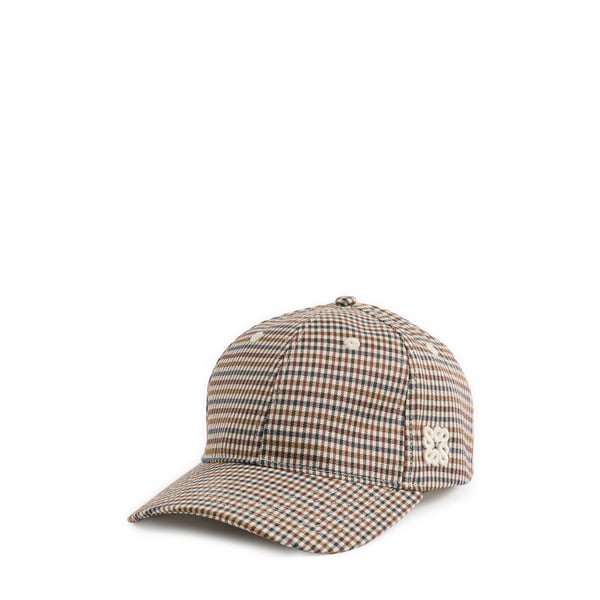 Casquette pied de poule Casquette pied de poule