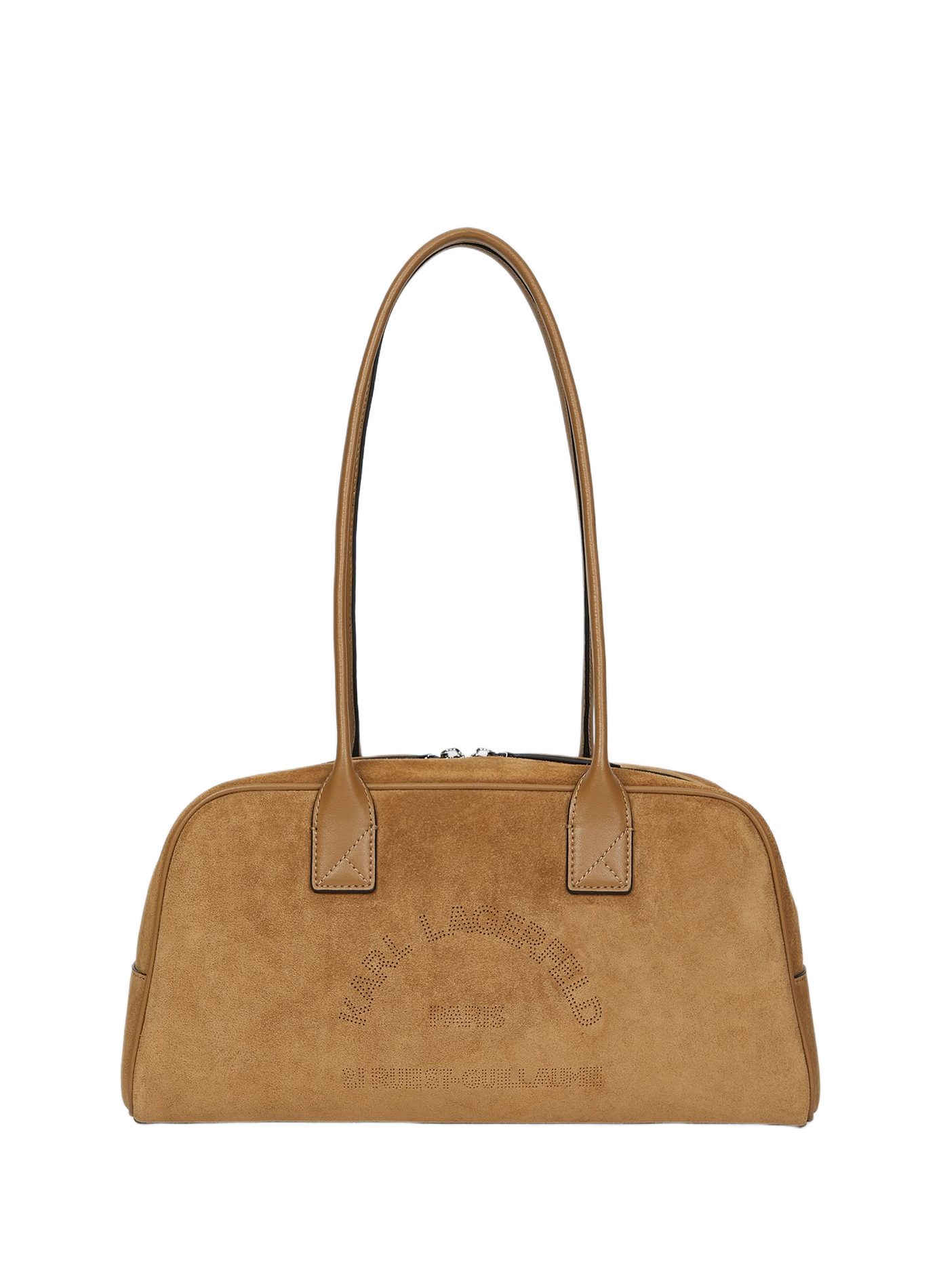 Sac porté épaule en cuir K/Daily KARL LAGERFELD Marron