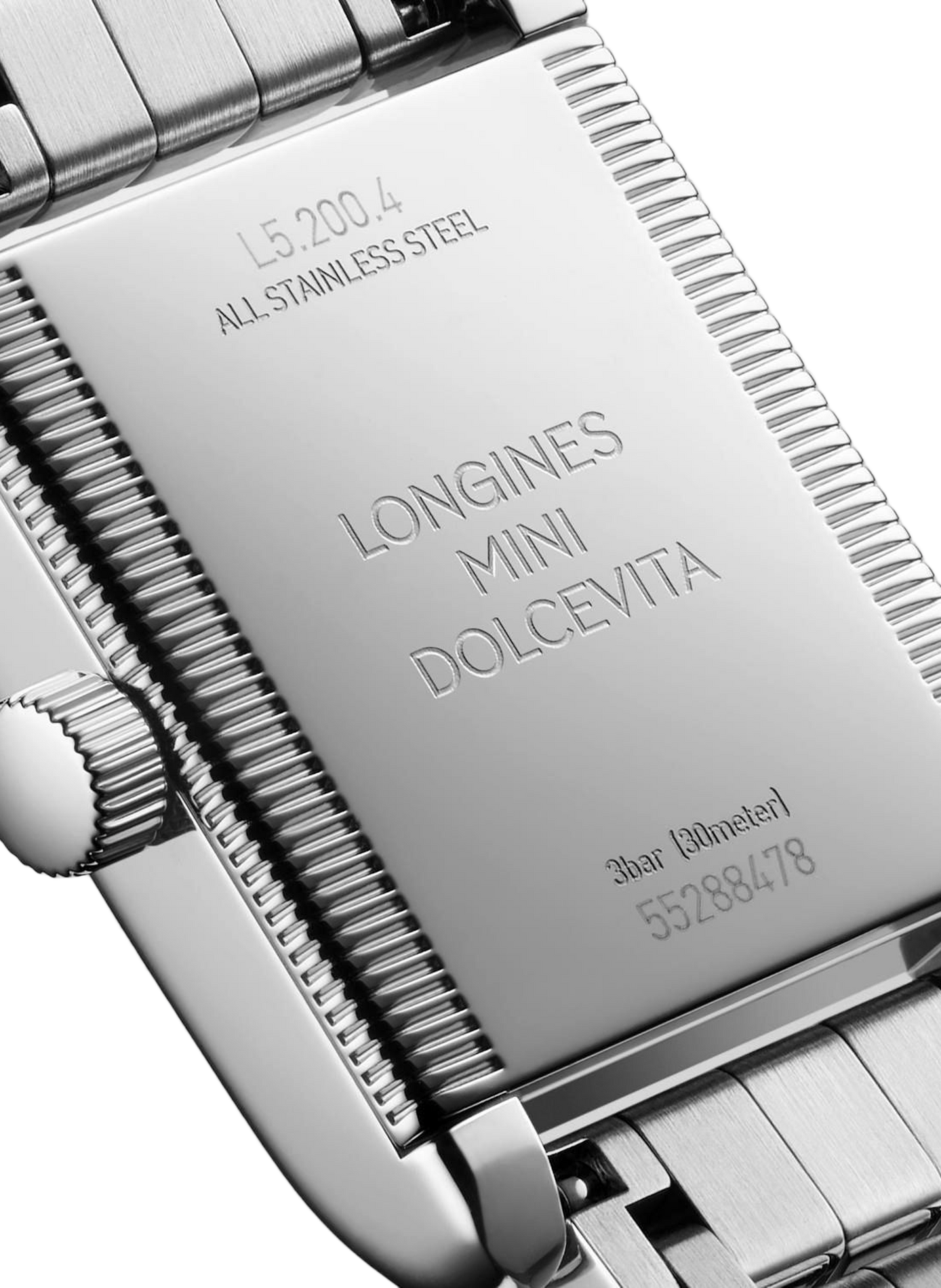 Montre quartz Longines DolceVita 2023 en acier inoxydable LONGINES Blanc